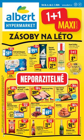 Leták Albert Hypermarket - 26.6.2024 - 2.7.2024.