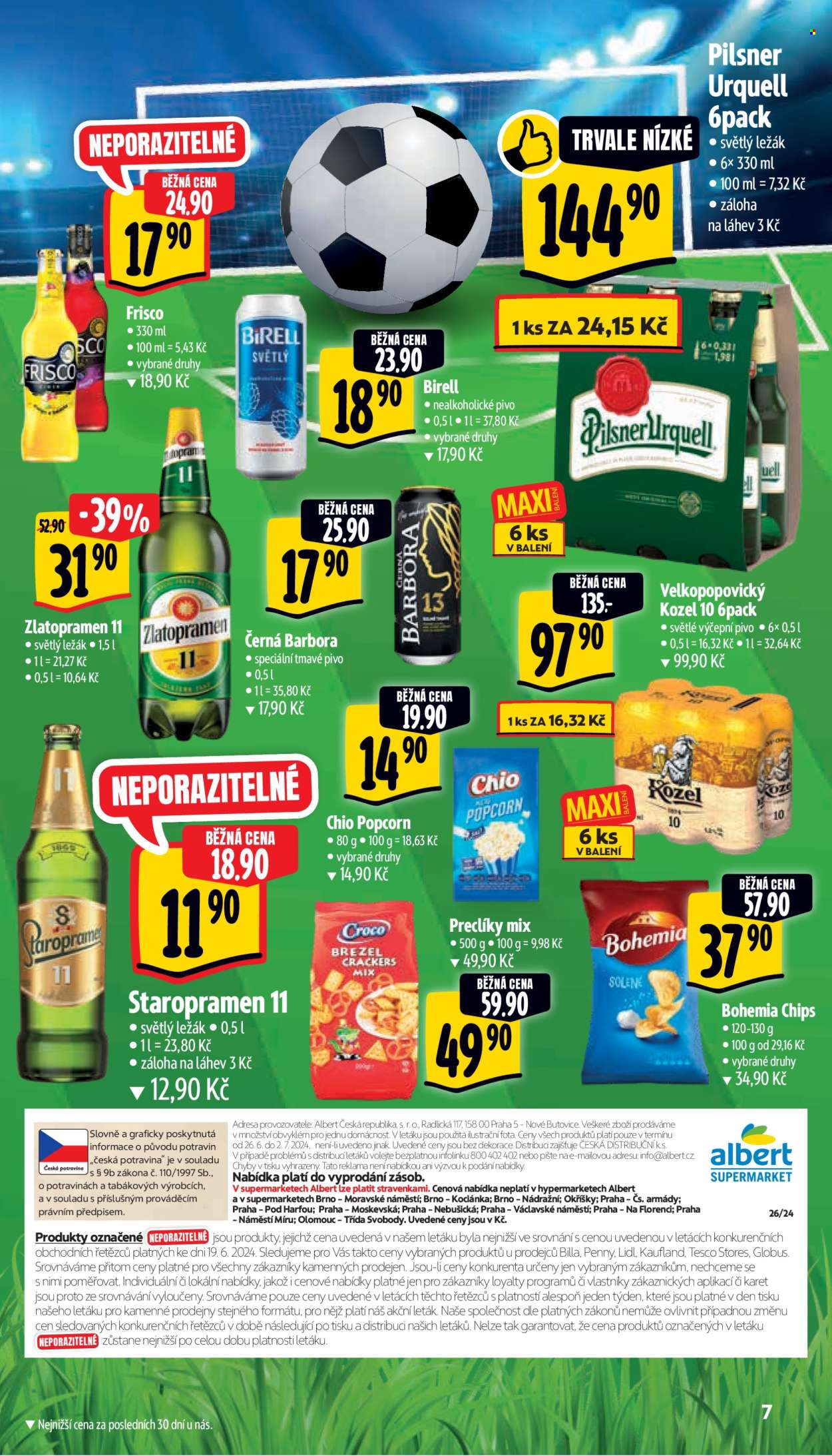 Leták Albert Supermarket - 26.6.2024 - 2.7.2024. Strana 12