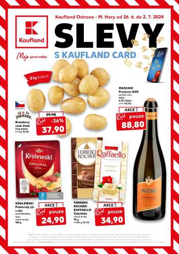 Leták Kaufland - 26.6.2024 - 2.7.2024.