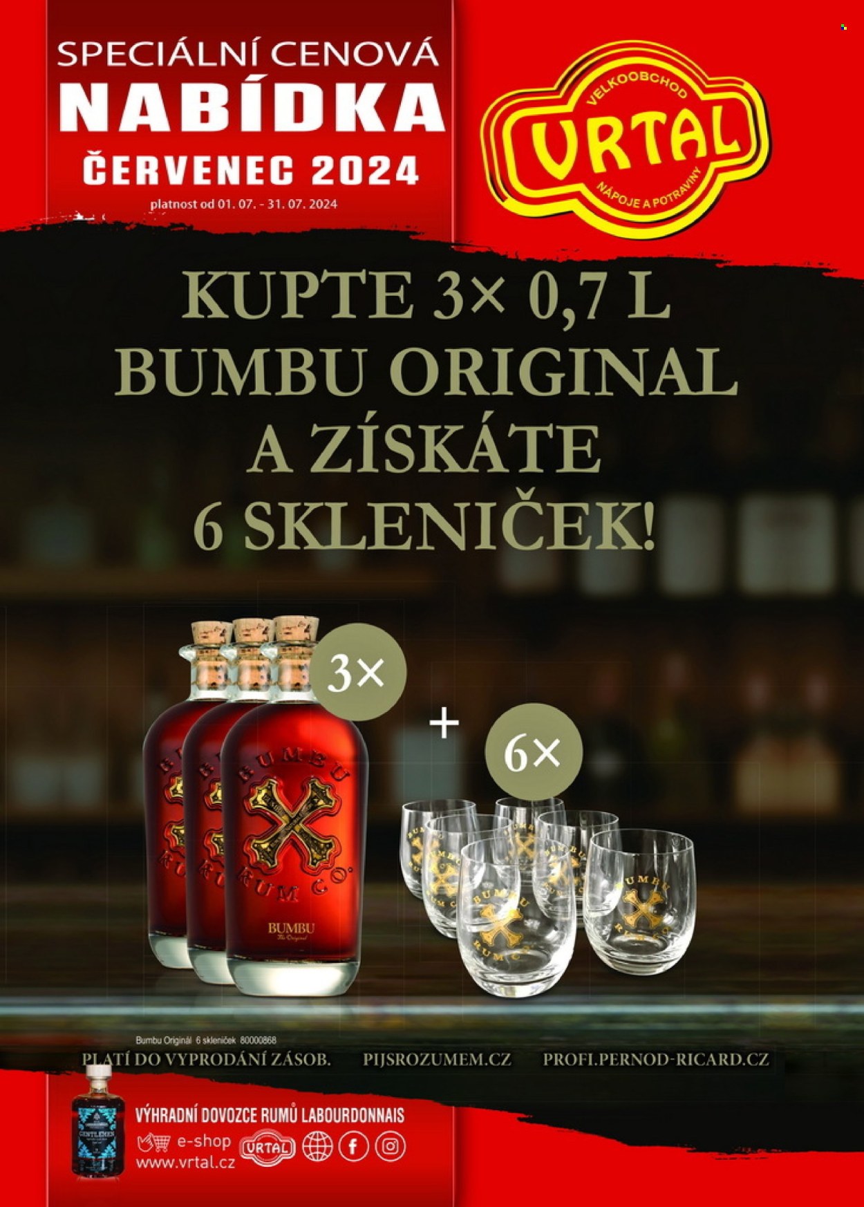 Leták Vrtal - 1.7.2024 - 31.7.2024. Strana 1