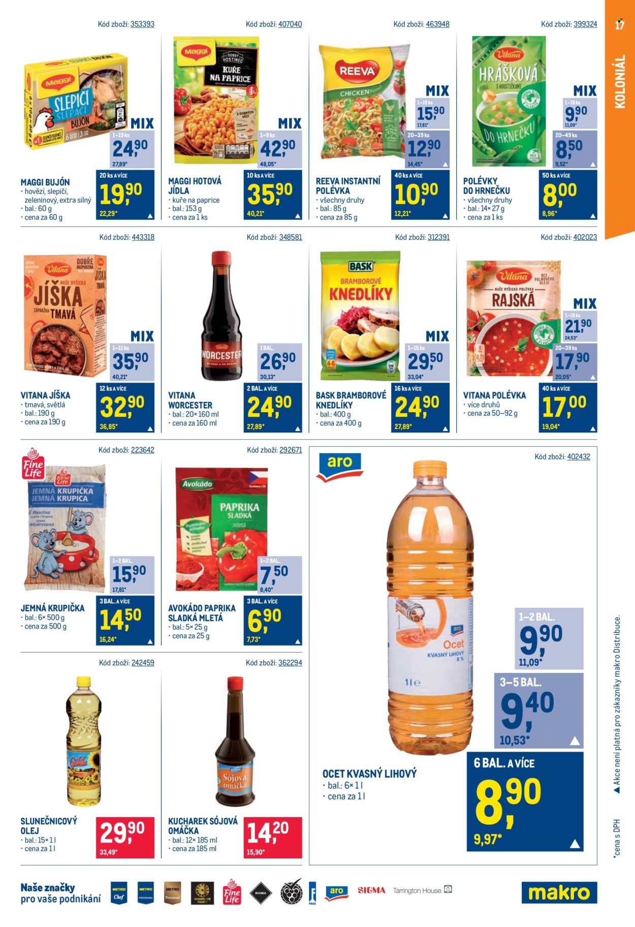 Leták MAKRO - 3.7.2024 - 16.7.2024. Strana 17