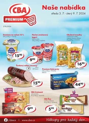 Leták CBA Premium - 3.7.2024 - 9.7.2024.