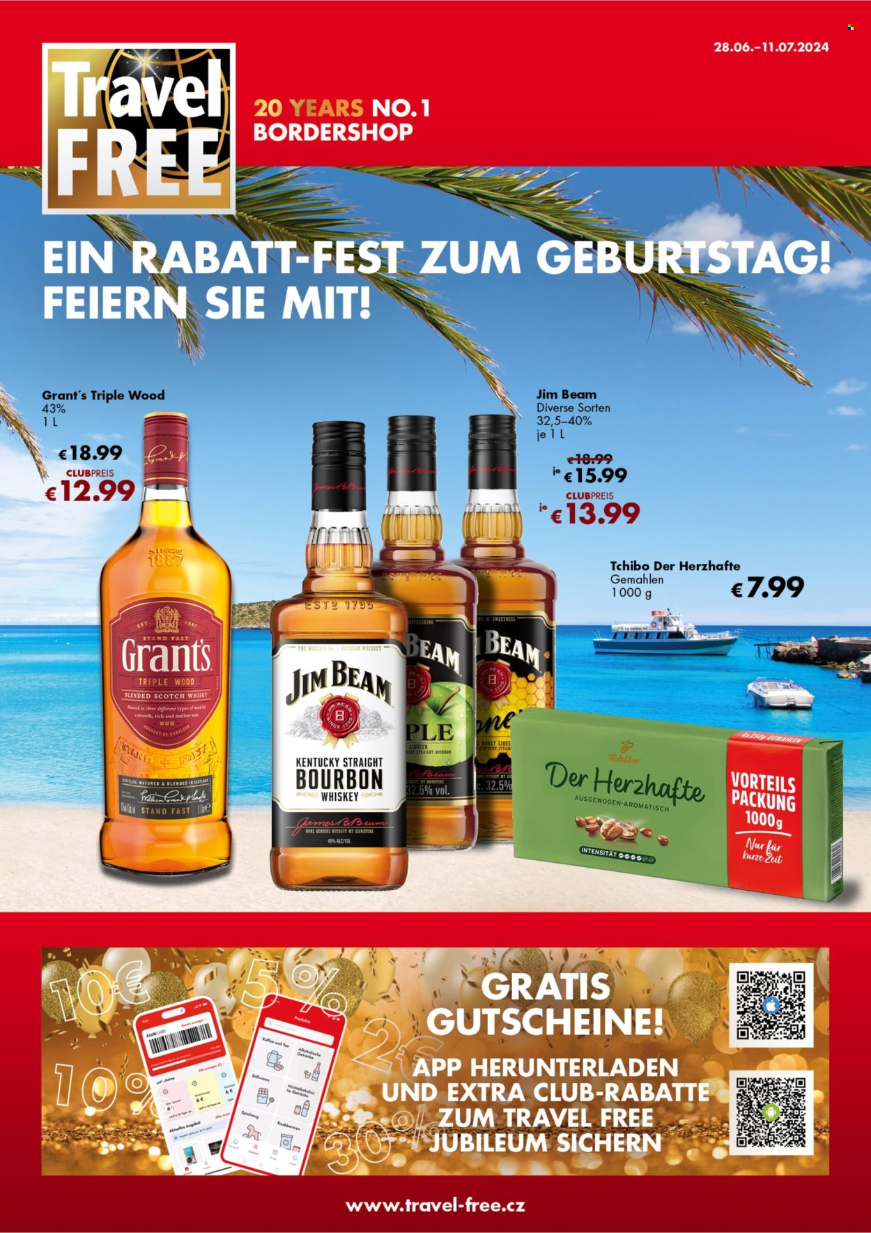 Leták Travel FREE - 28.6.2024 - 11.7.2024. Strana 1