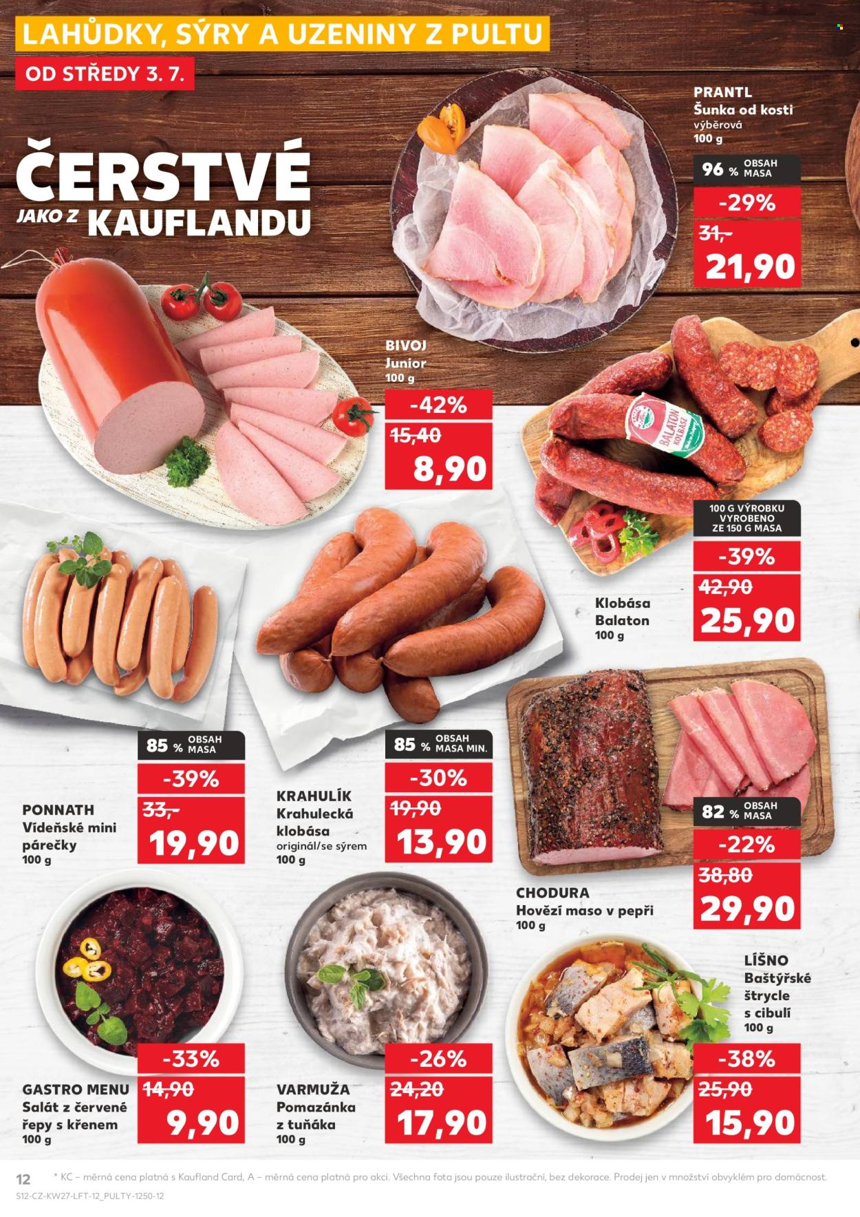 Leták Kaufland - 3.7.2024 - 9.7.2024. Strana 12