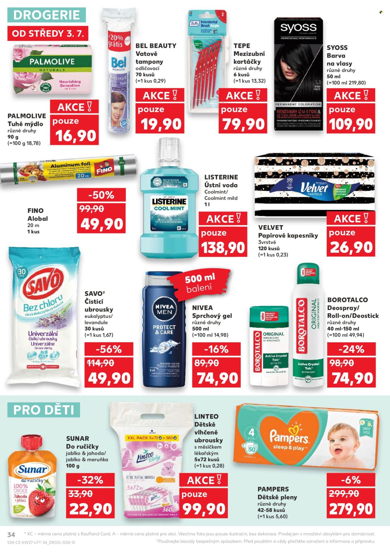 Leták Kaufland - 3.7.2024 - 9.7.2024. Strana 34