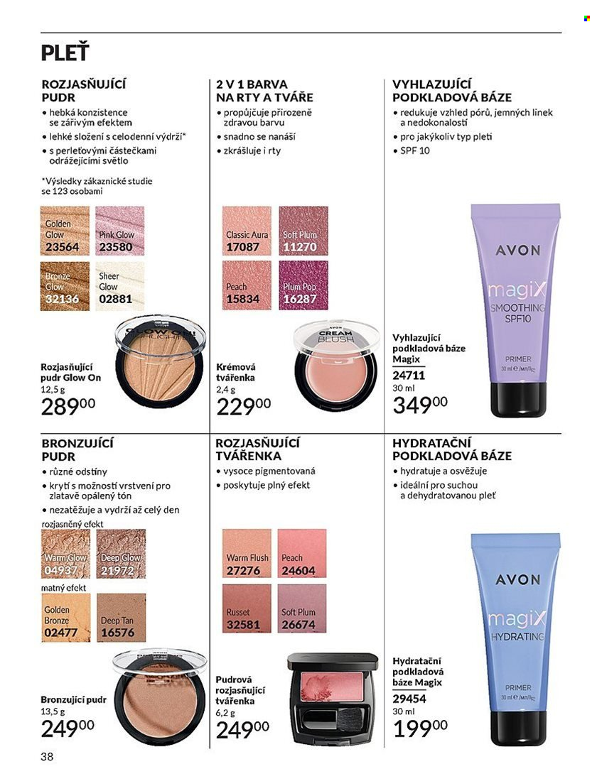 Leták AVON - 1.7.2024 - 31.7.2024. Strana 38
