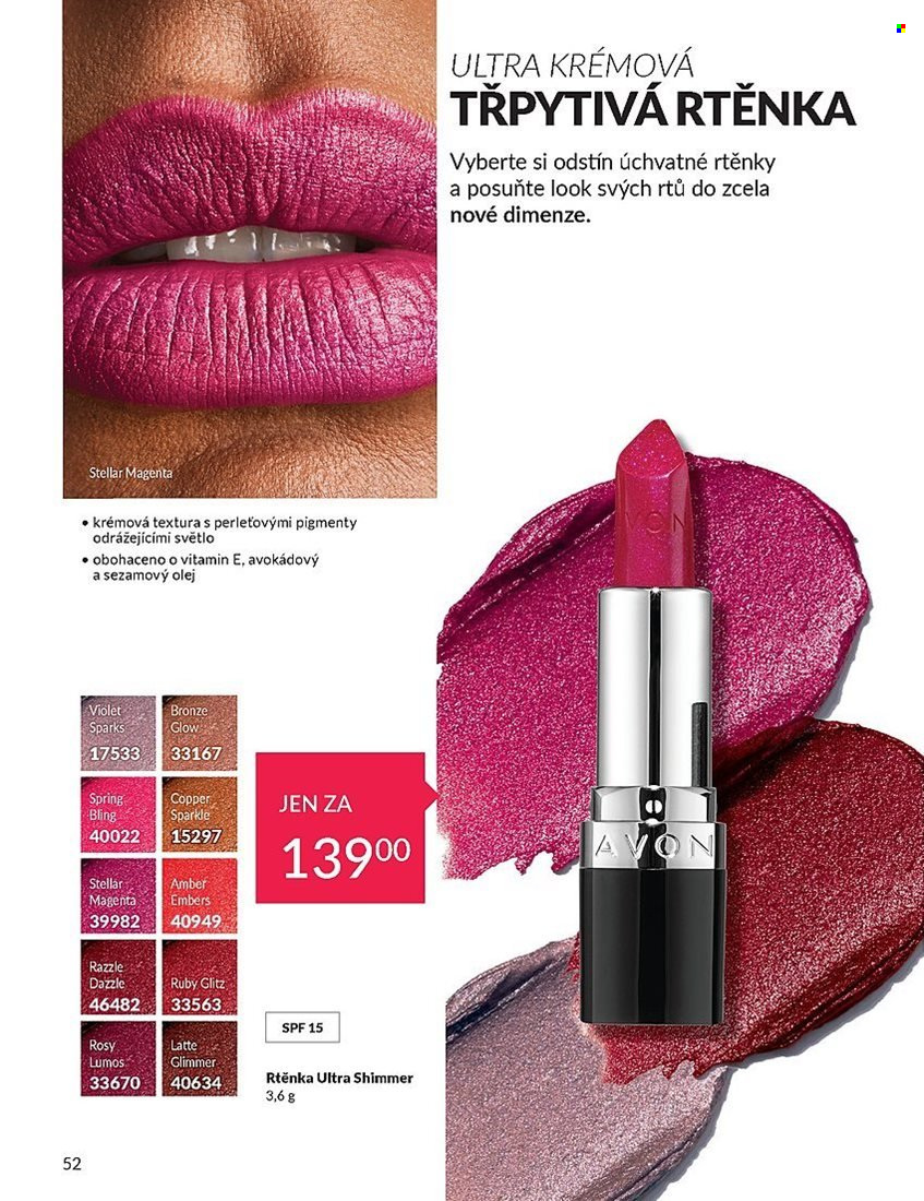 Leták AVON - 1.7.2024 - 31.7.2024. Strana 52
