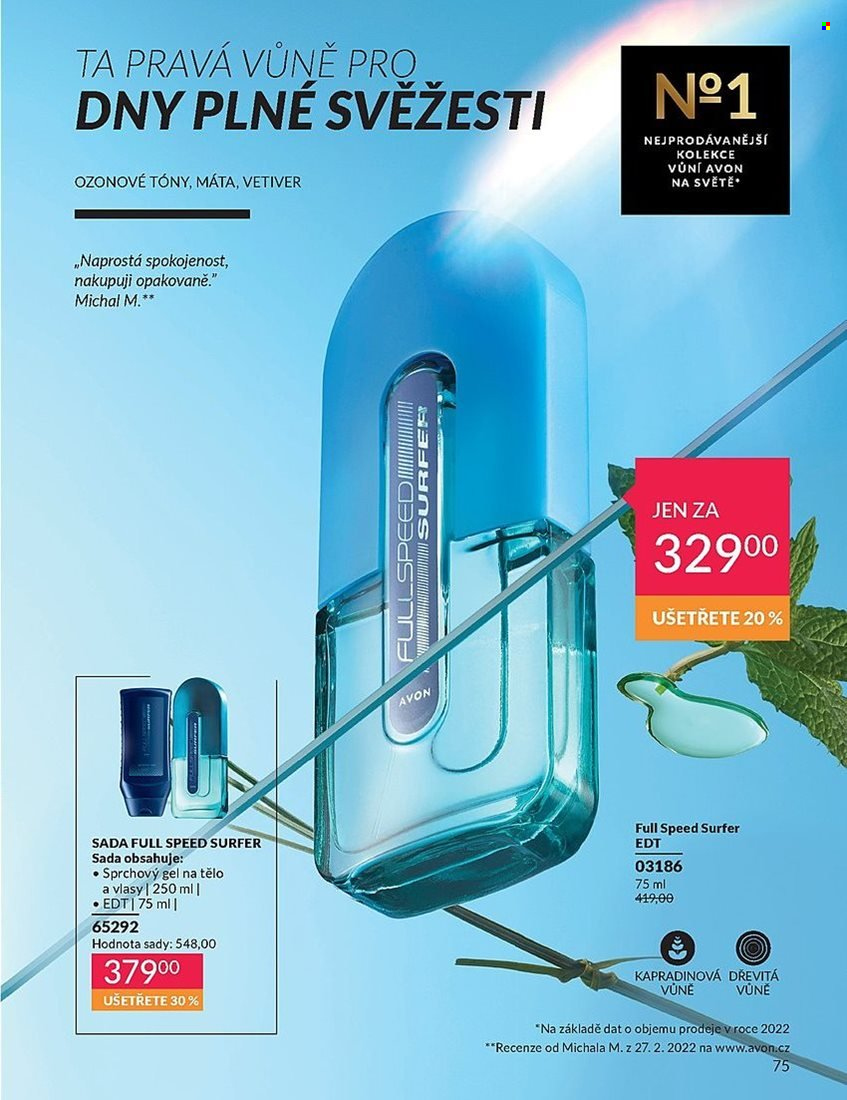 Leták AVON - 1.7.2024 - 31.7.2024. Strana 75
