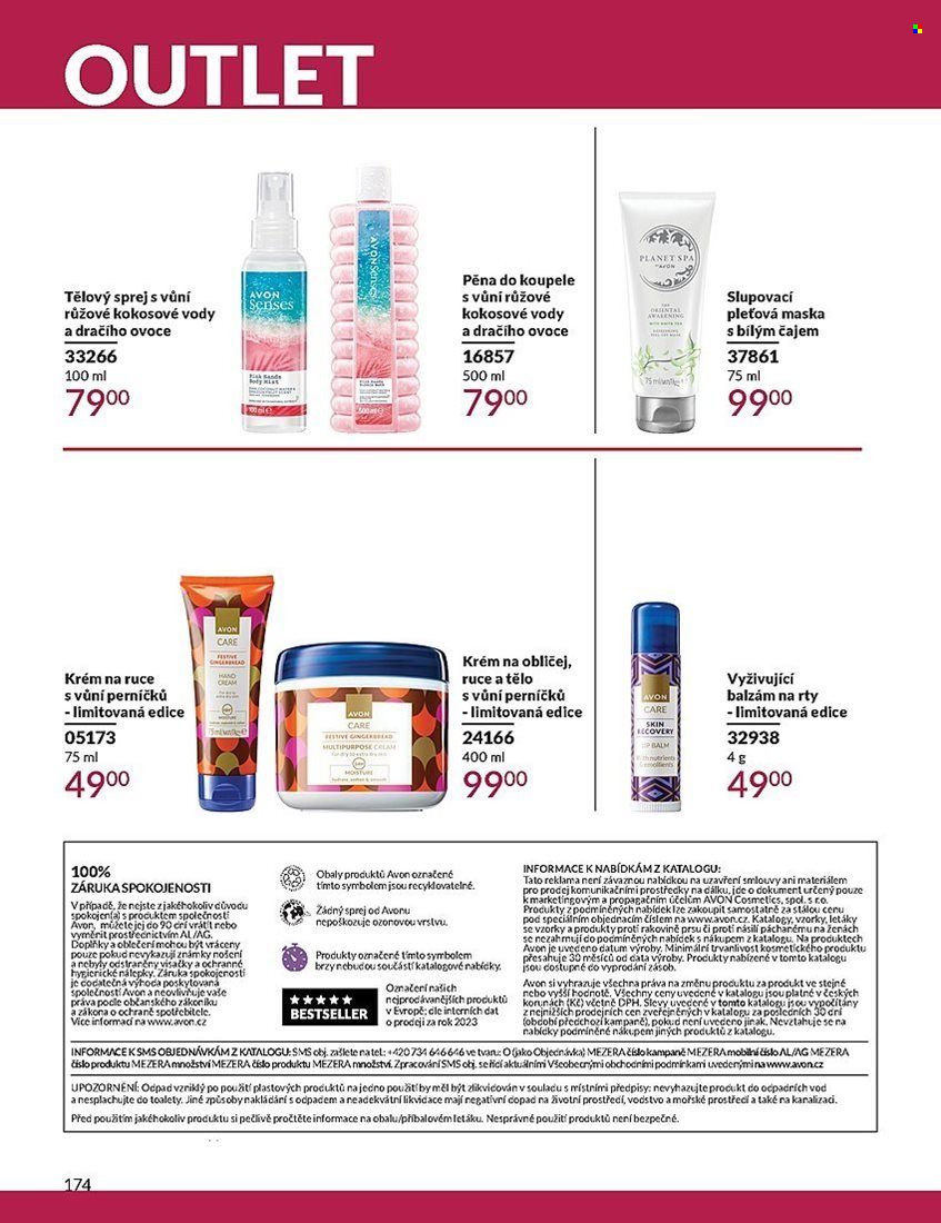 Leták AVON - 1.7.2024 - 31.7.2024. Strana 174