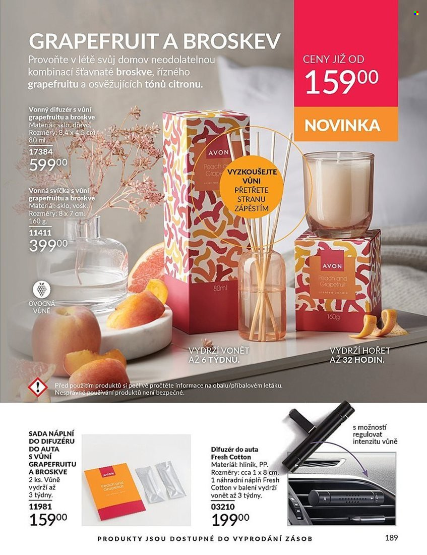 Leták AVON - 1.7.2024 - 31.7.2024. Strana 189