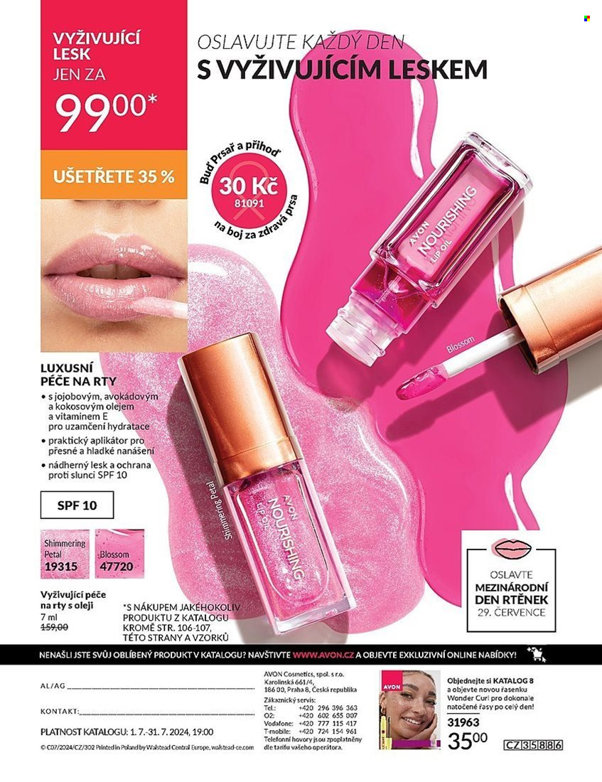 Leták AVON - 1.7.2024 - 31.7.2024. Strana 196