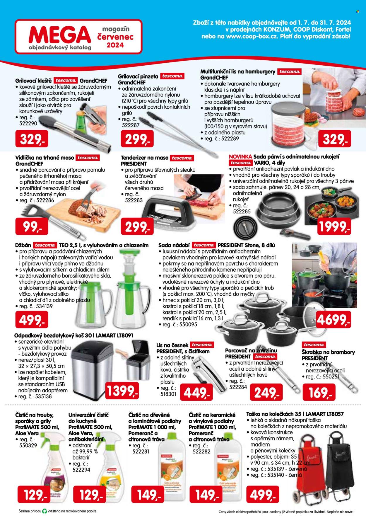 Leták Konzum - 1.7.2024 - 31.7.2024. Strana 6