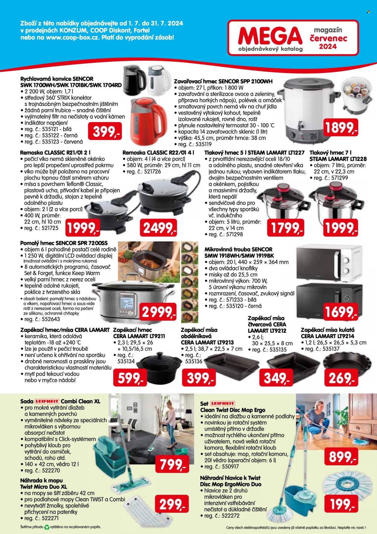 Leták Konzum - 1.7.2024 - 31.7.2024. Strana 7