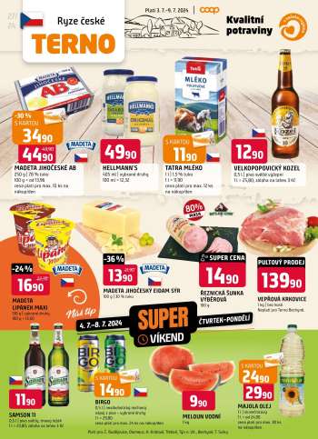Leták coop TERNO - 3.7.2024 - 9.7.2024.