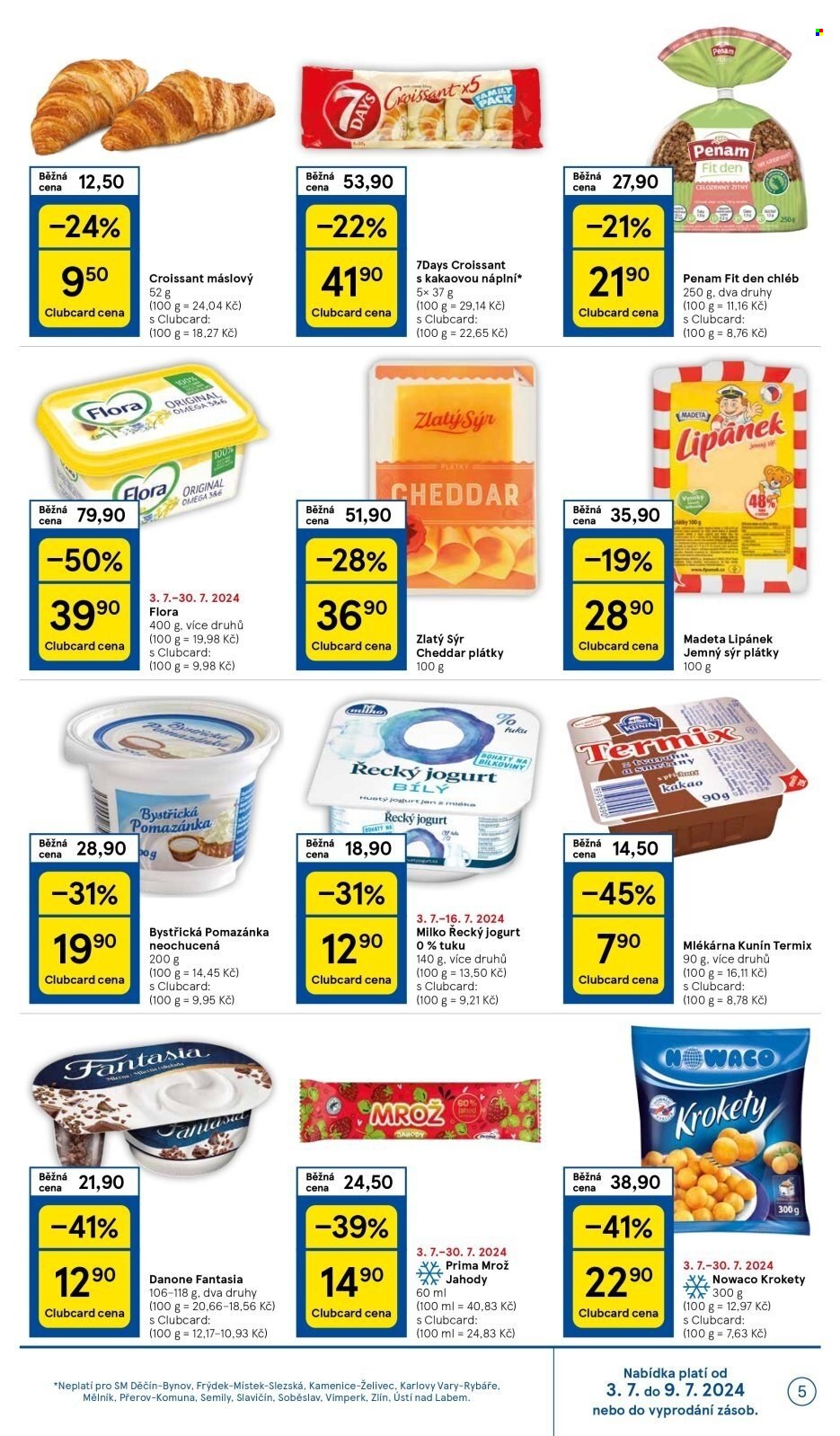 Leták TESCO supermarket - 3.7.2024 - 9.7.2024. Strana 5