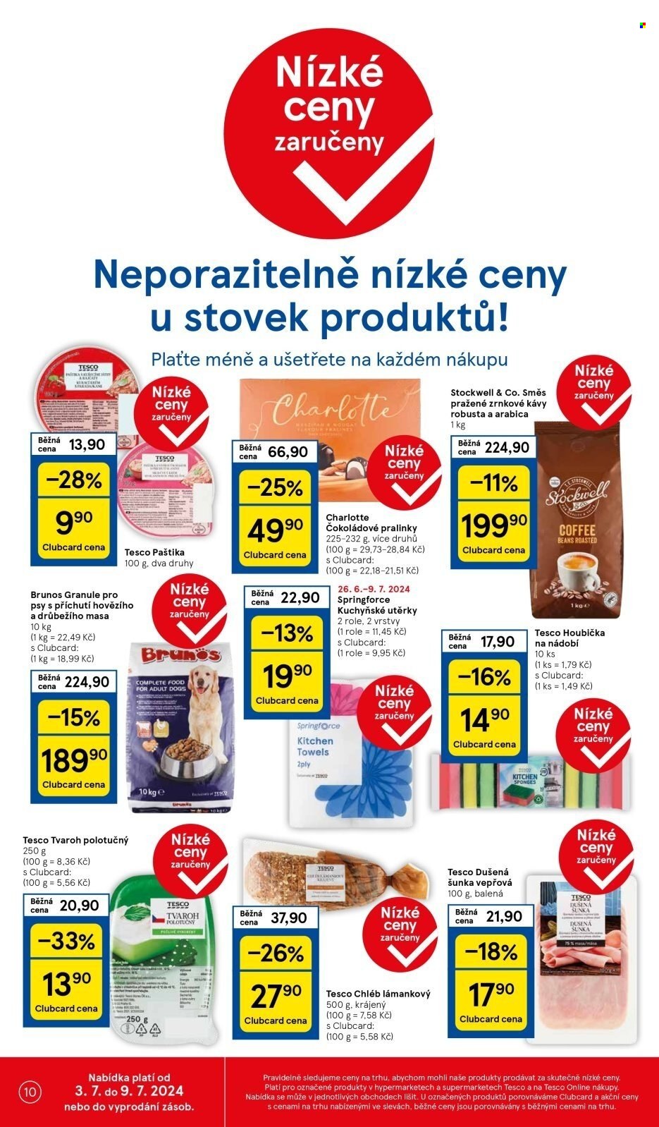 Leták TESCO supermarket - 3.7.2024 - 9.7.2024. Strana 10