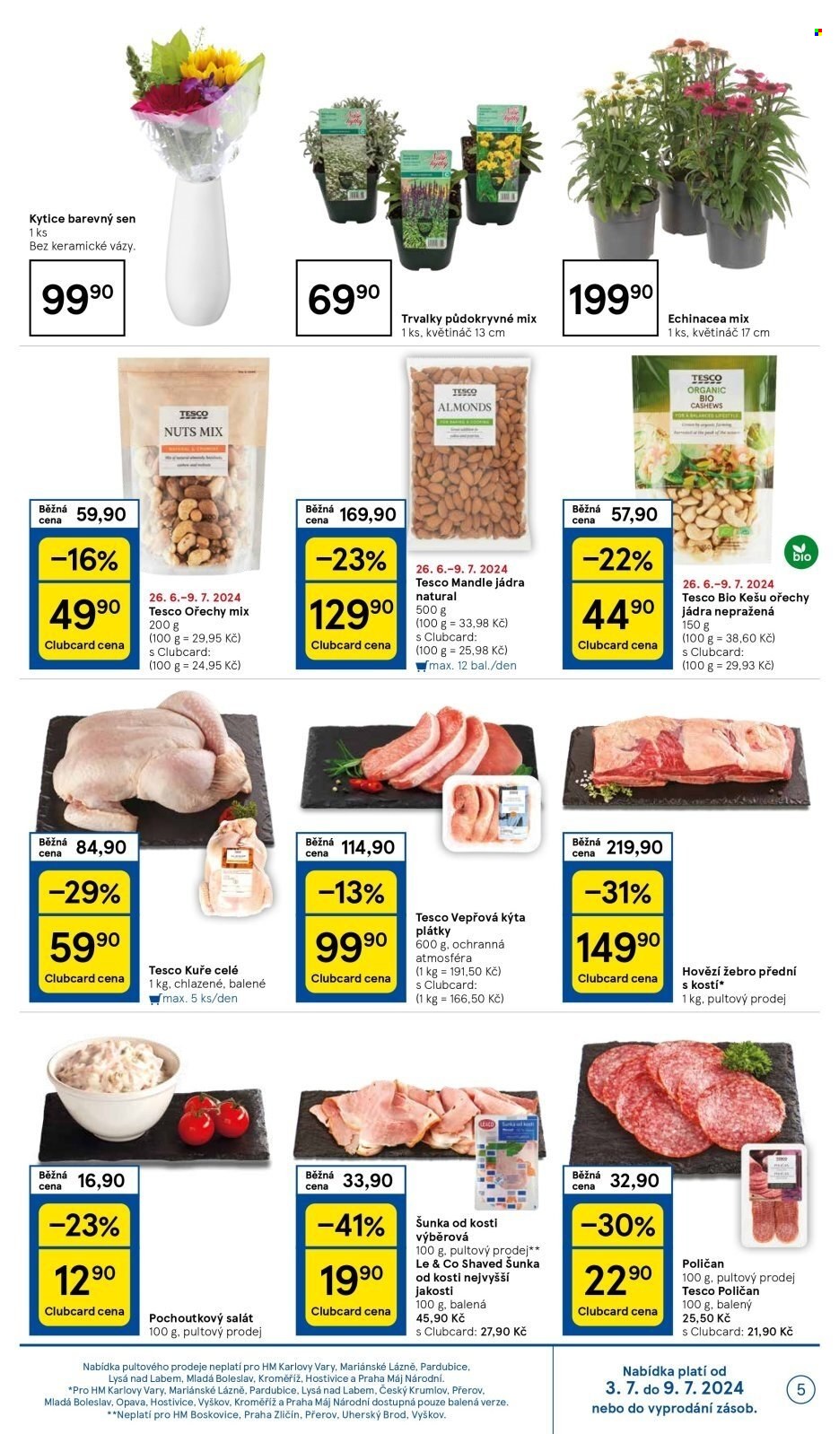 Leták TESCO - 3.7.2024 - 9.7.2024. Strana 5