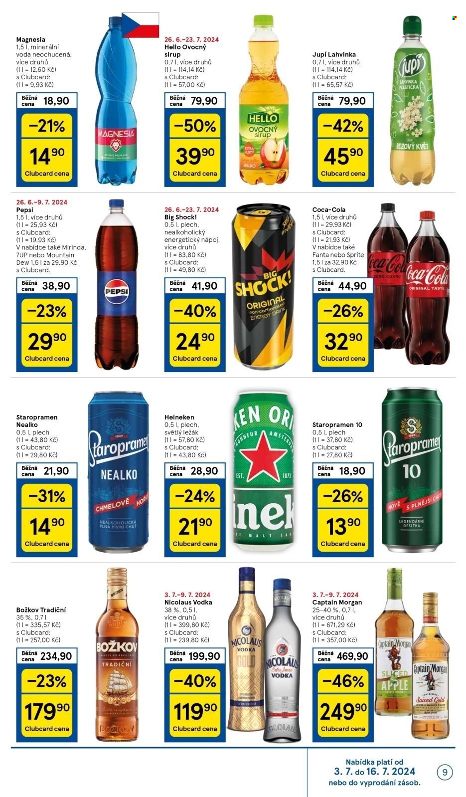 Leták TESCO - 3.7.2024 - 9.7.2024. Strana 9