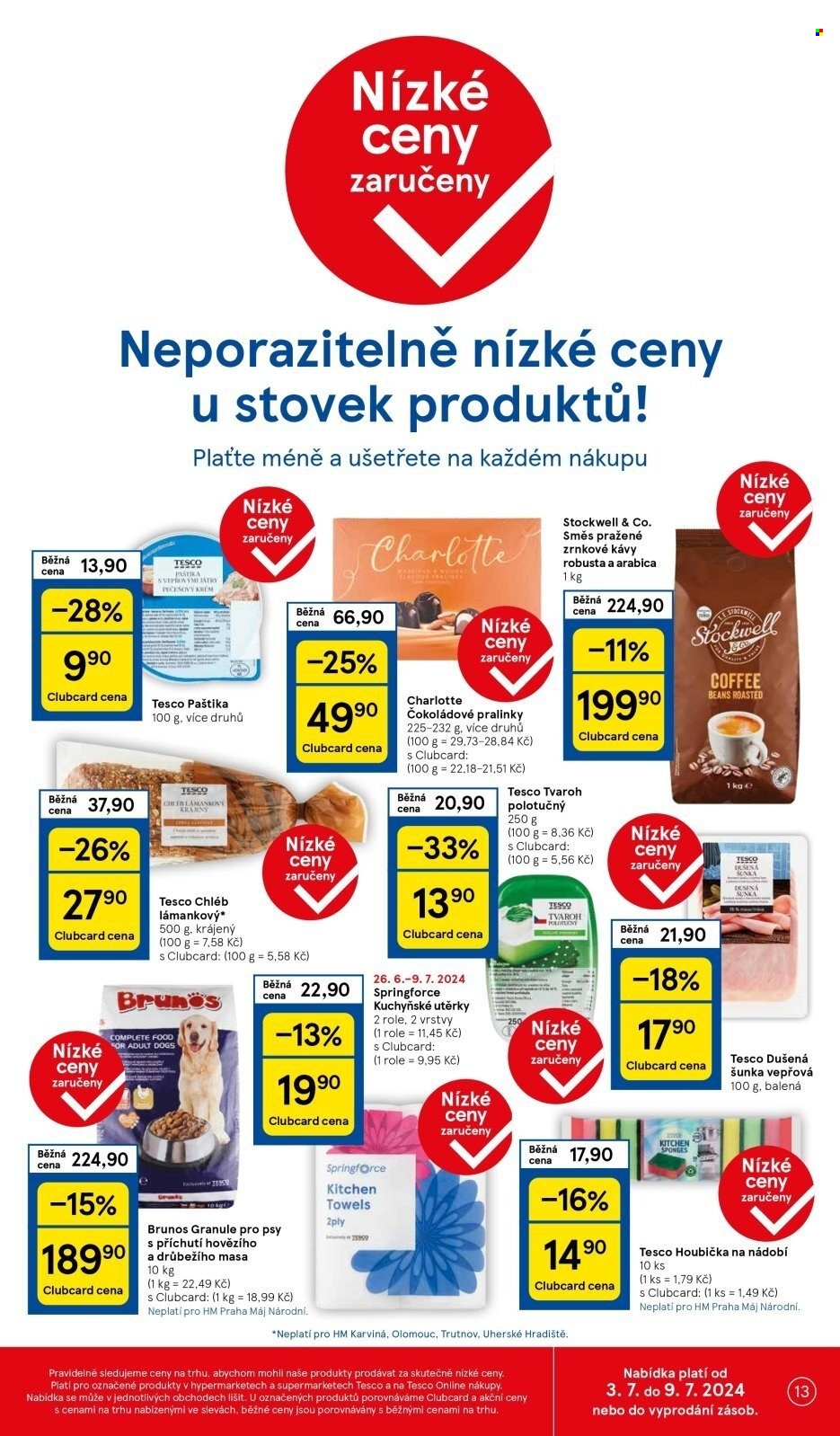 Leták TESCO - 3.7.2024 - 9.7.2024. Strana 13