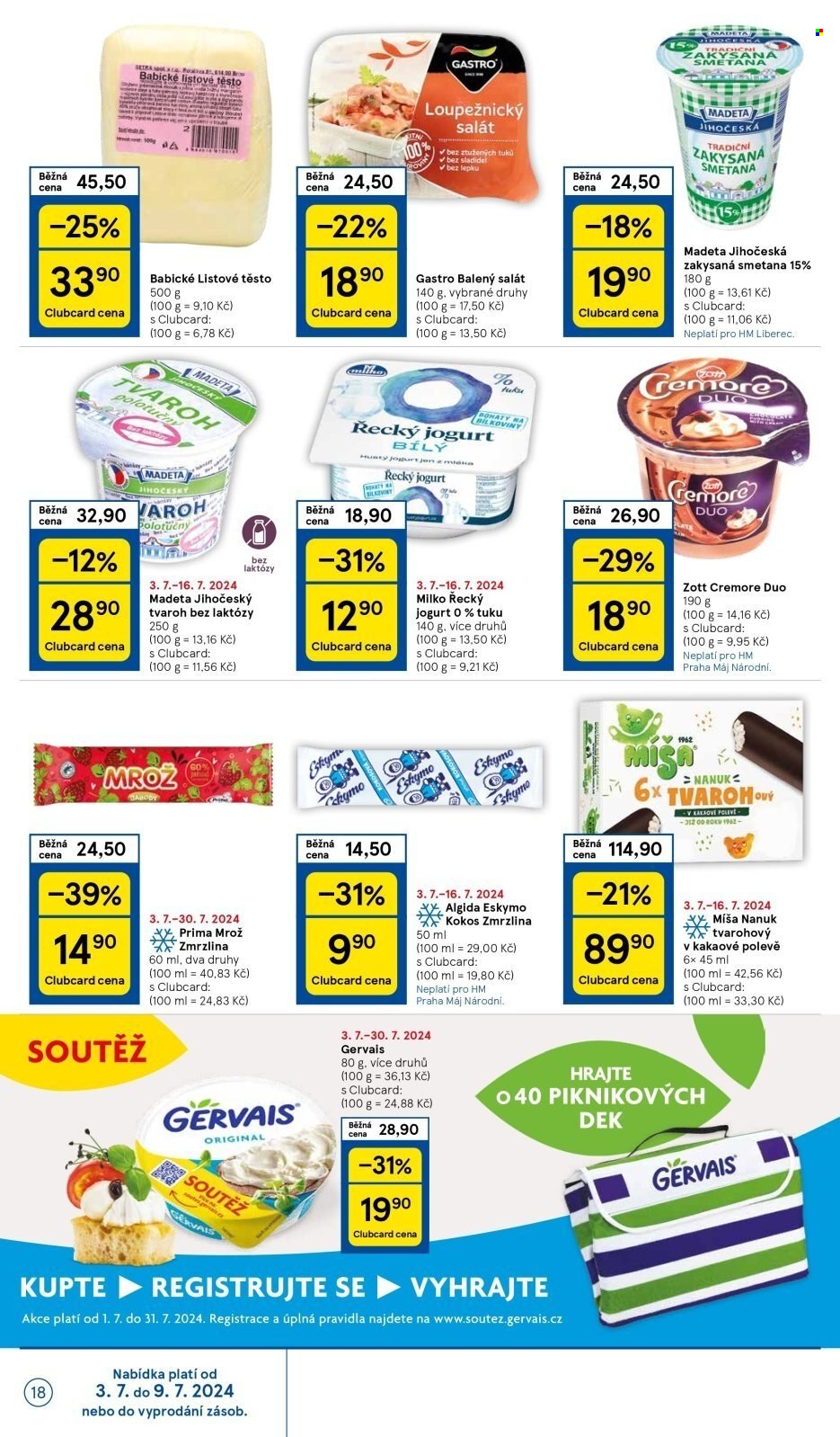 Leták TESCO - 3.7.2024 - 9.7.2024. Strana 18