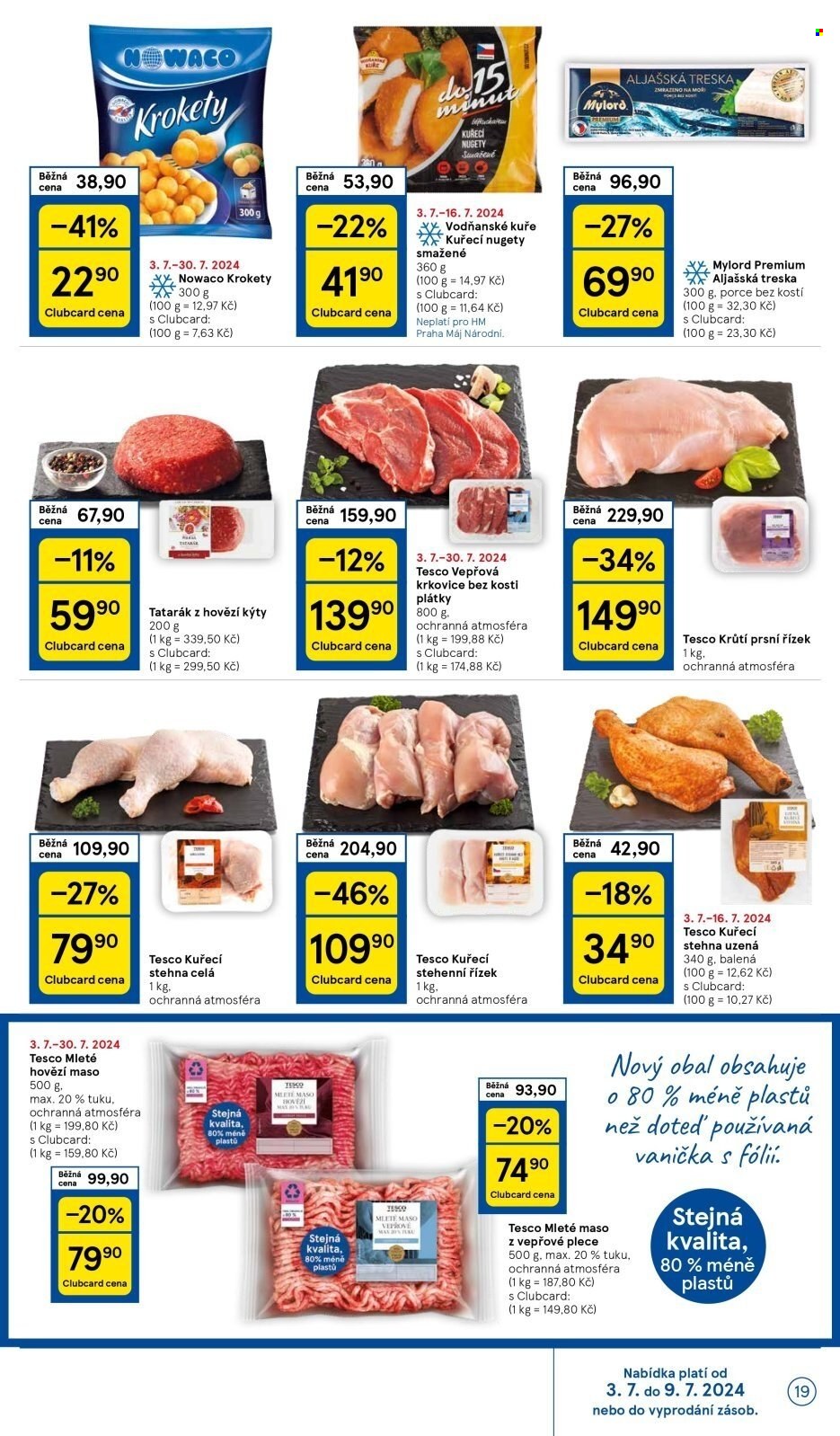 Leták TESCO - 3.7.2024 - 9.7.2024. Strana 19