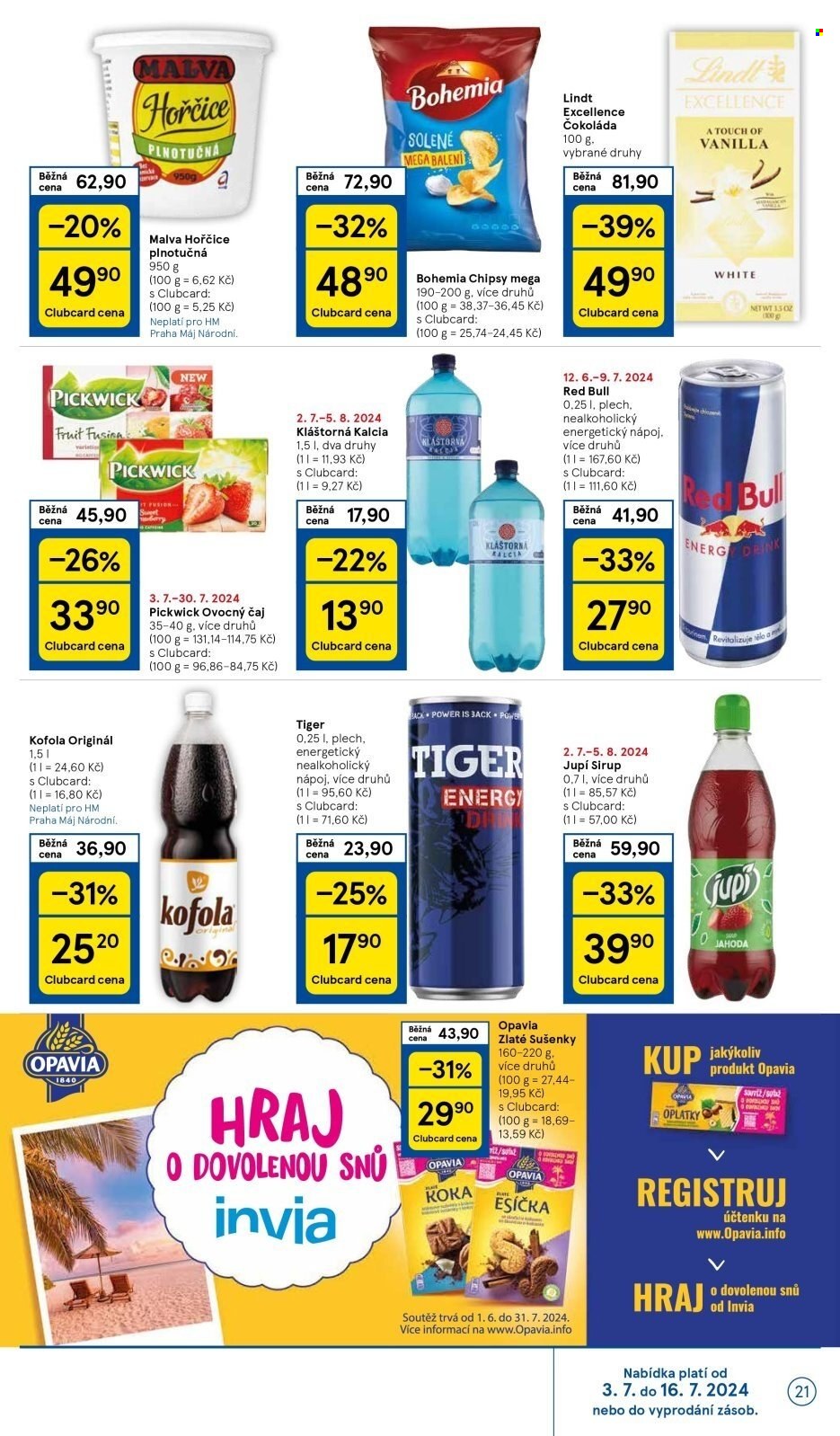 Leták TESCO - 3.7.2024 - 9.7.2024. Strana 21