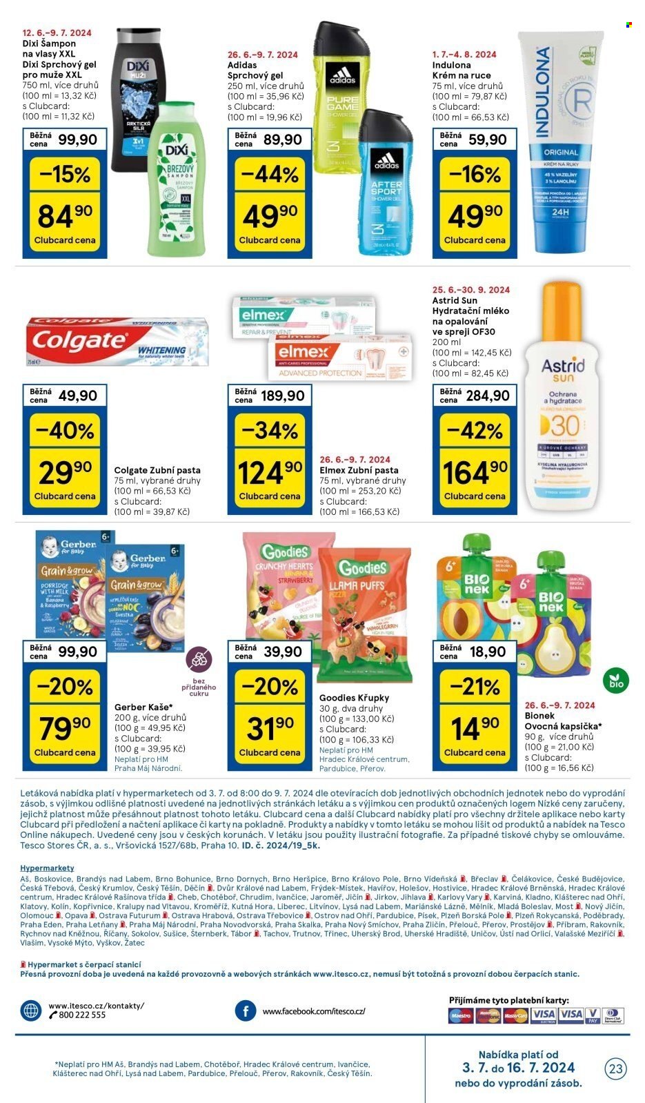 Leták TESCO - 3.7.2024 - 9.7.2024. Strana 23
