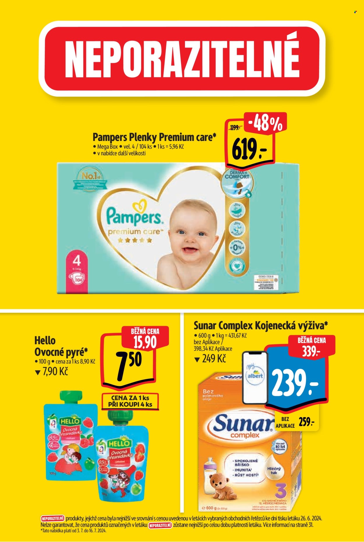 Leták Albert Hypermarket - 3.7.2024 - 9.7.2024. Strana 5