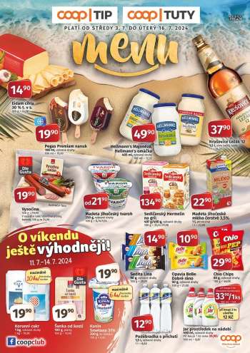 Leták coop TUTY - 3.7.2024 - 16.7.2024.