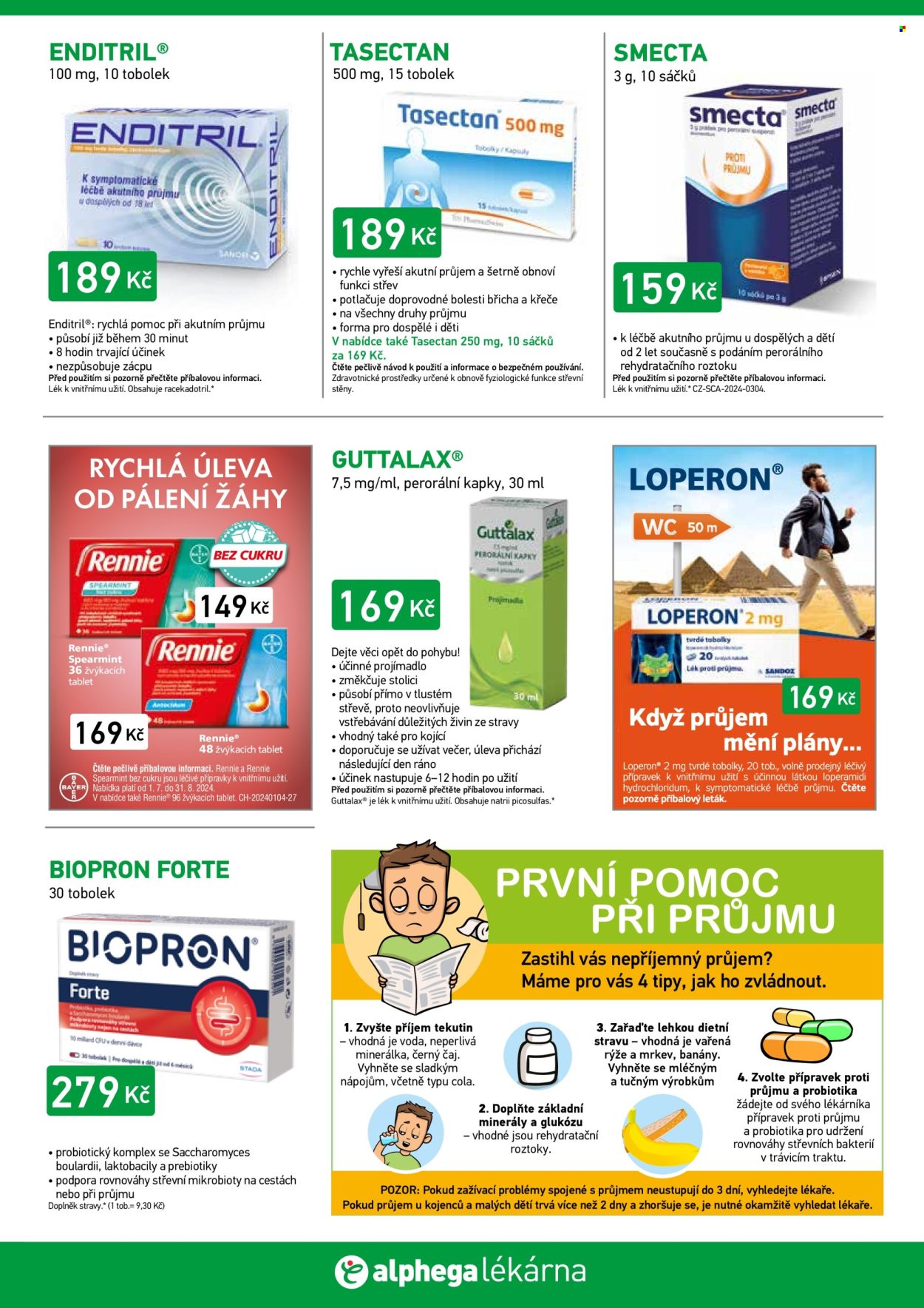 Leták Alphega lékárna - 1.7.2024 - 31.8.2024. Strana 3