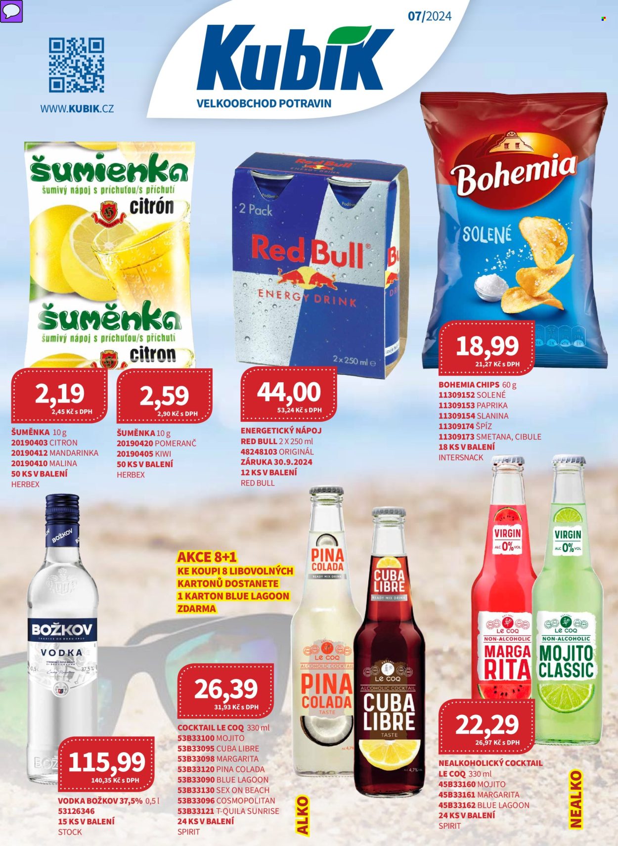 Leták Kubík - 1.7.2024 - 31.7.2024. Strana 1