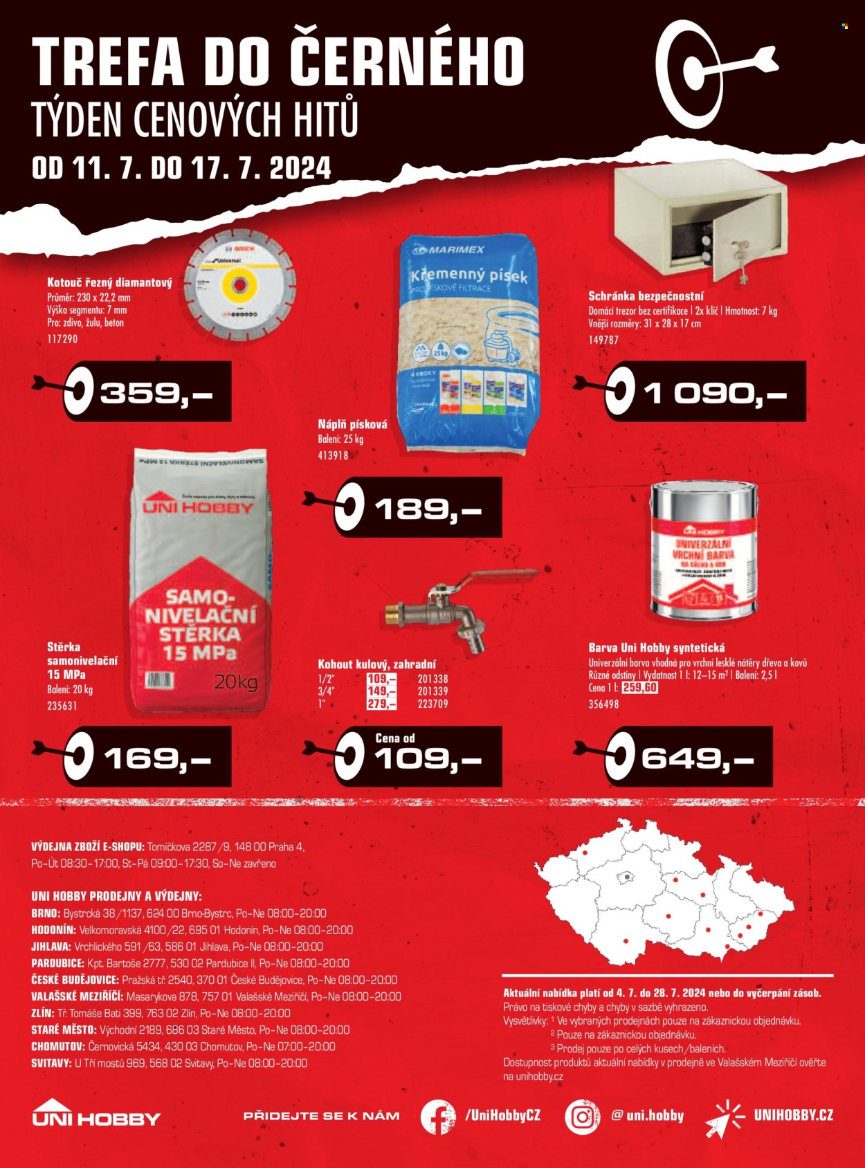 Leták UNI HOBBY - 4.7.2024 - 28.7.2024. Strana 32