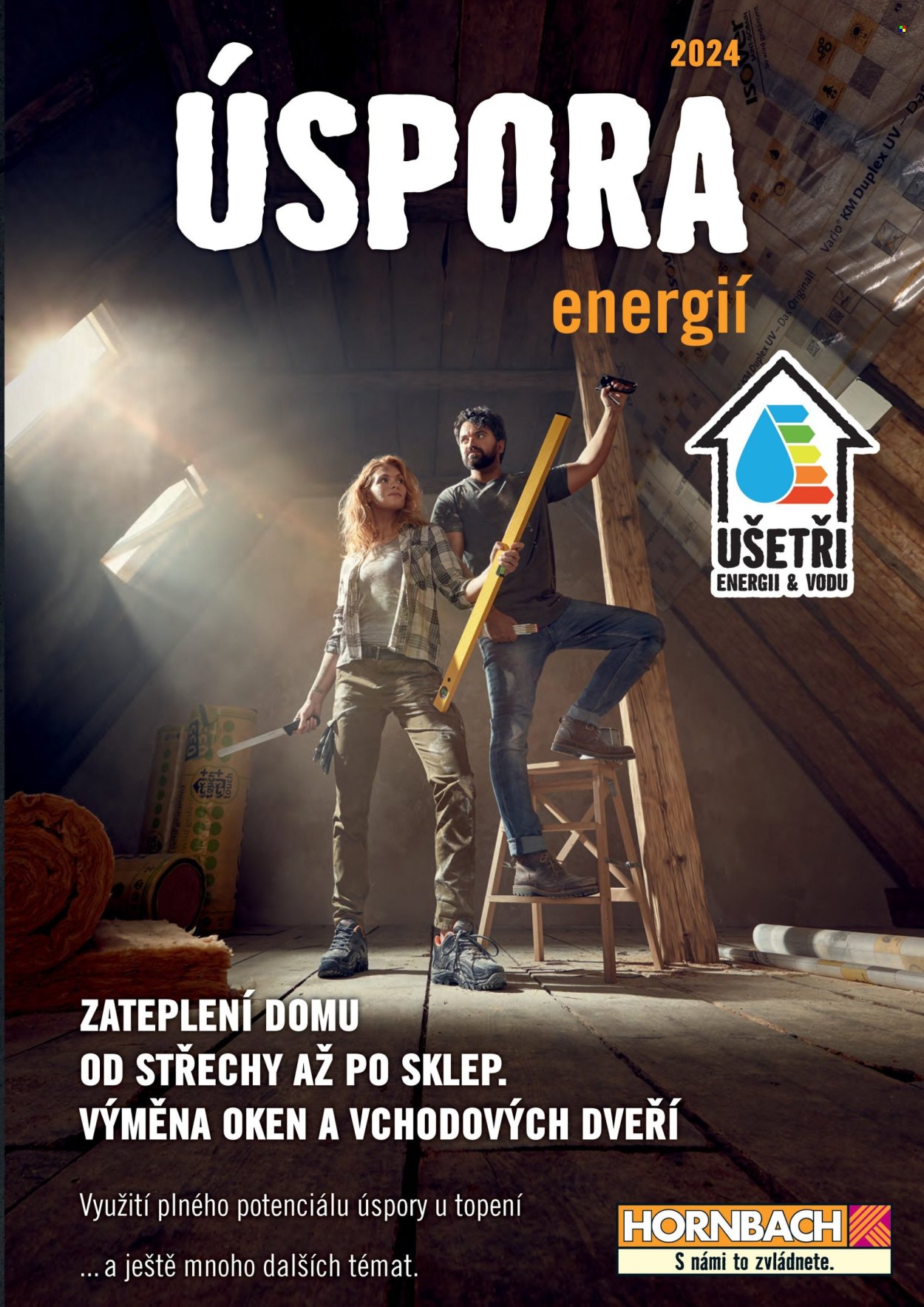 Leták HORNBACH. Strana 1