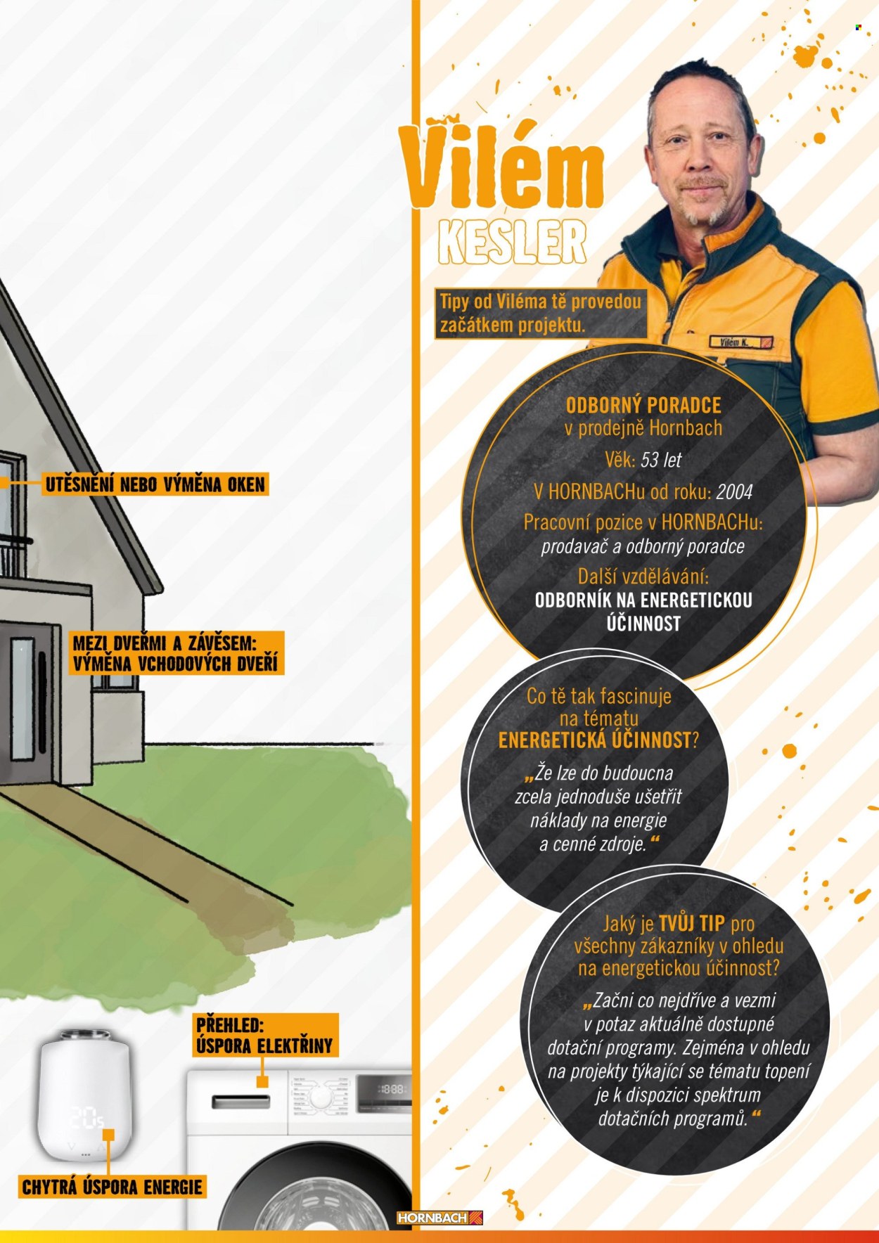 Leták HORNBACH. Strana 3