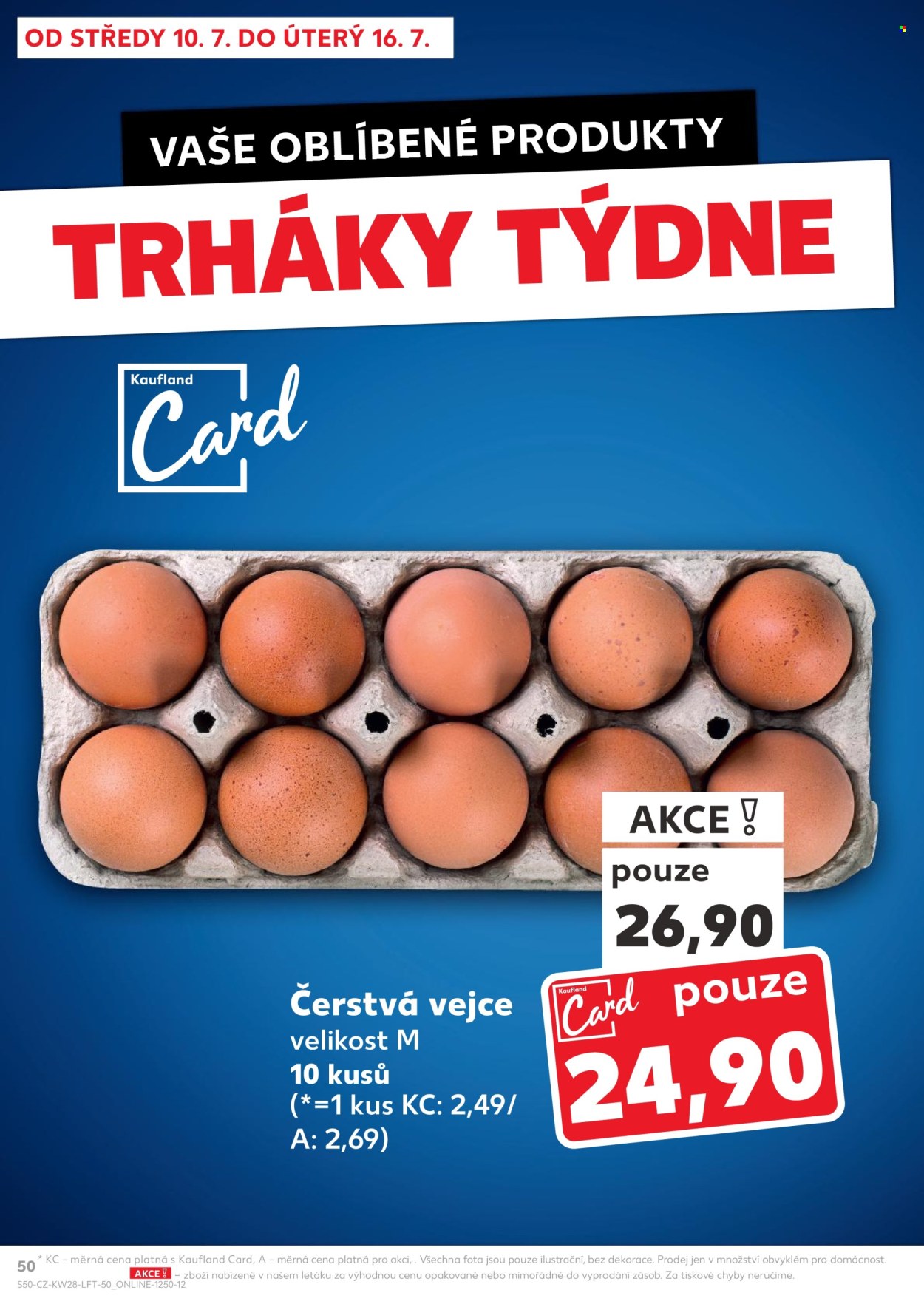 Leták Kaufland - 10.7.2024 - 16.7.2024. Strana 50