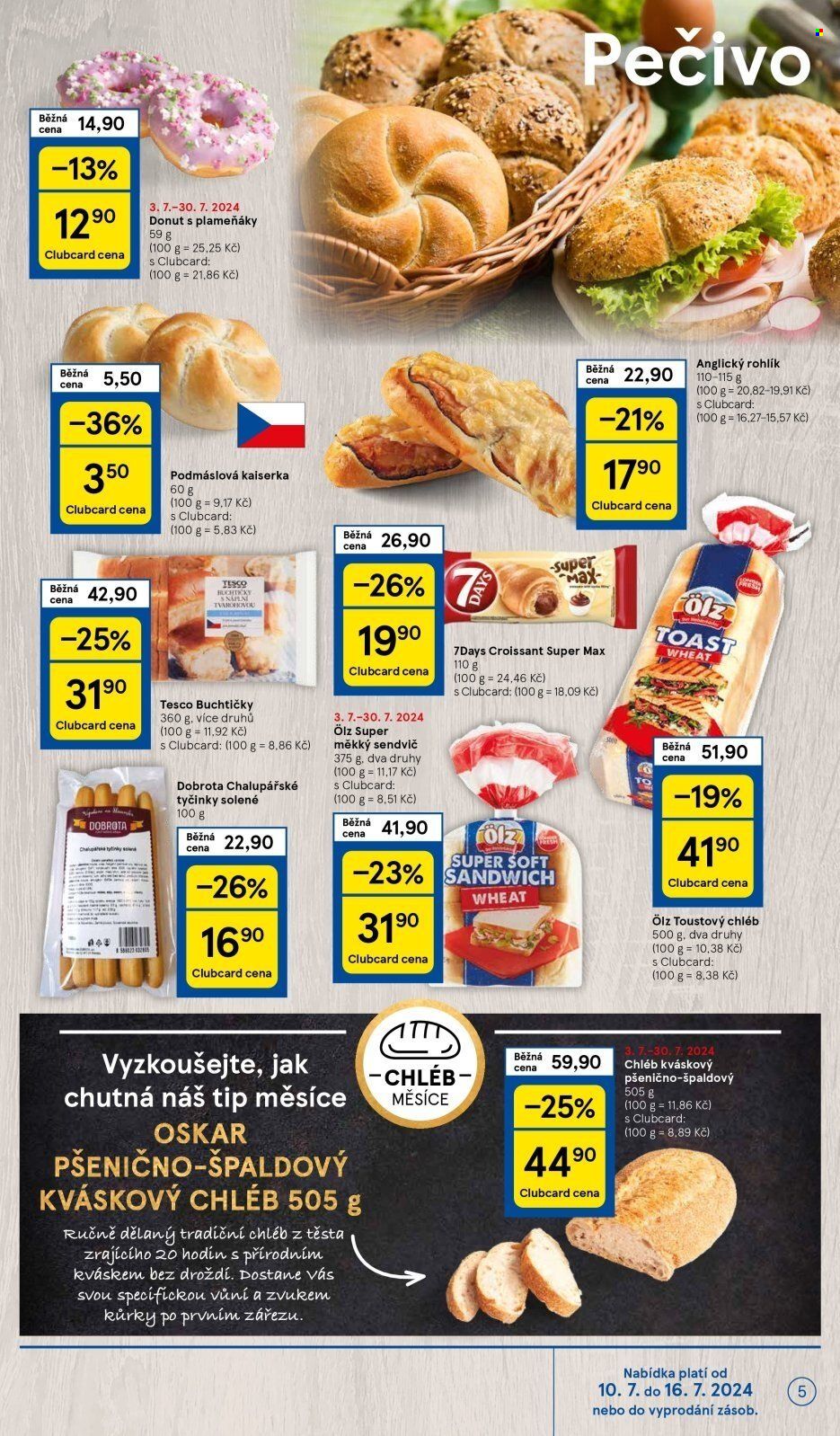 Leták TESCO - 10.7.2024 - 16.7.2024. Strana 5