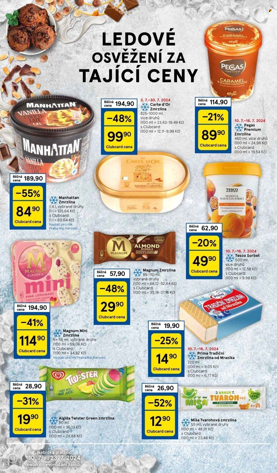 Leták TESCO - 10.7.2024 - 16.7.2024. Strana 18