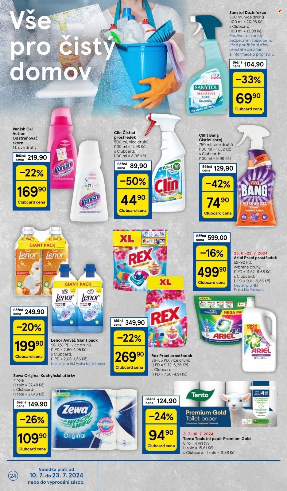 Leták TESCO - 10.7.2024 - 16.7.2024. Strana 24