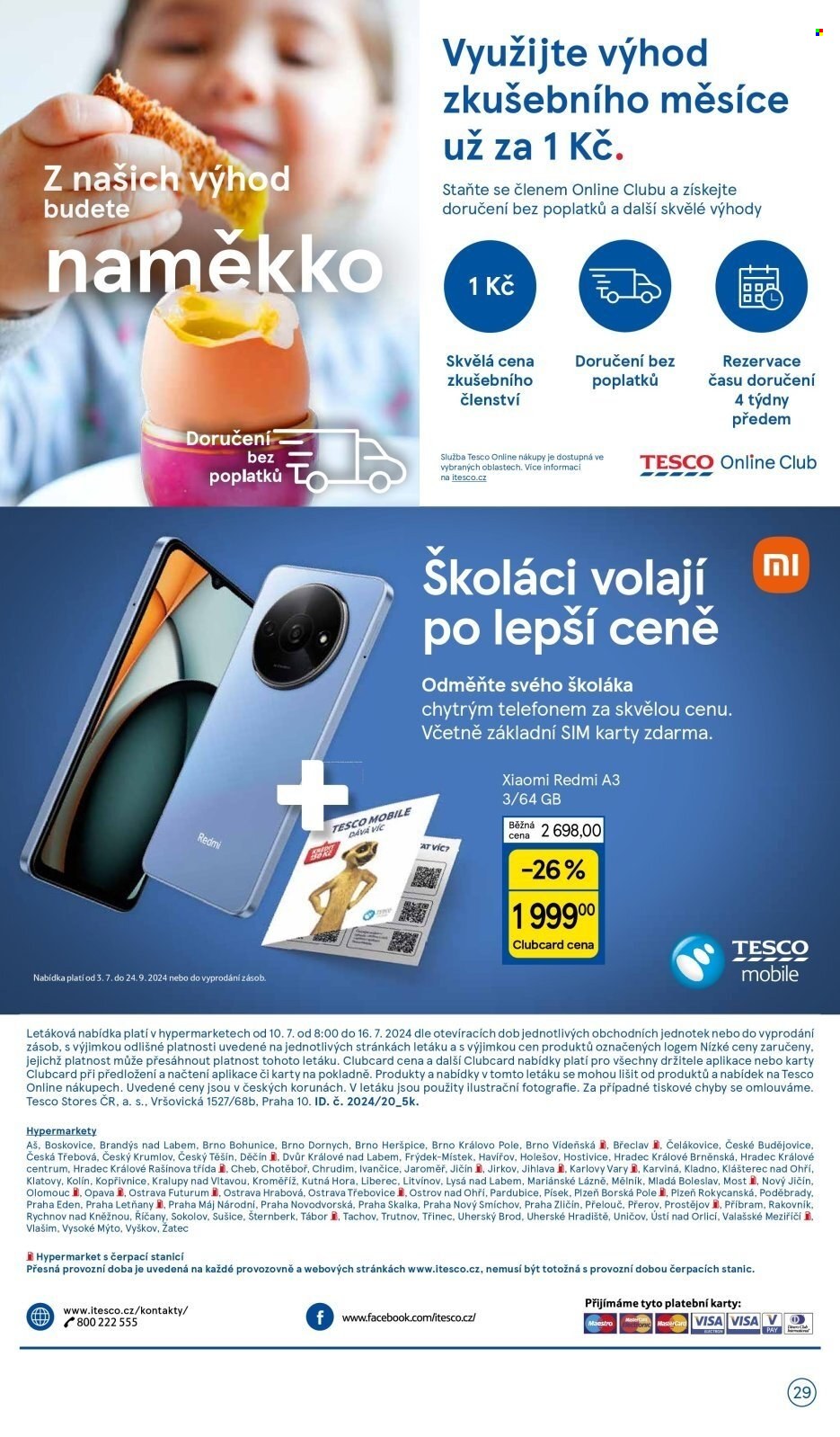 Leták TESCO - 10.7.2024 - 16.7.2024. Strana 29