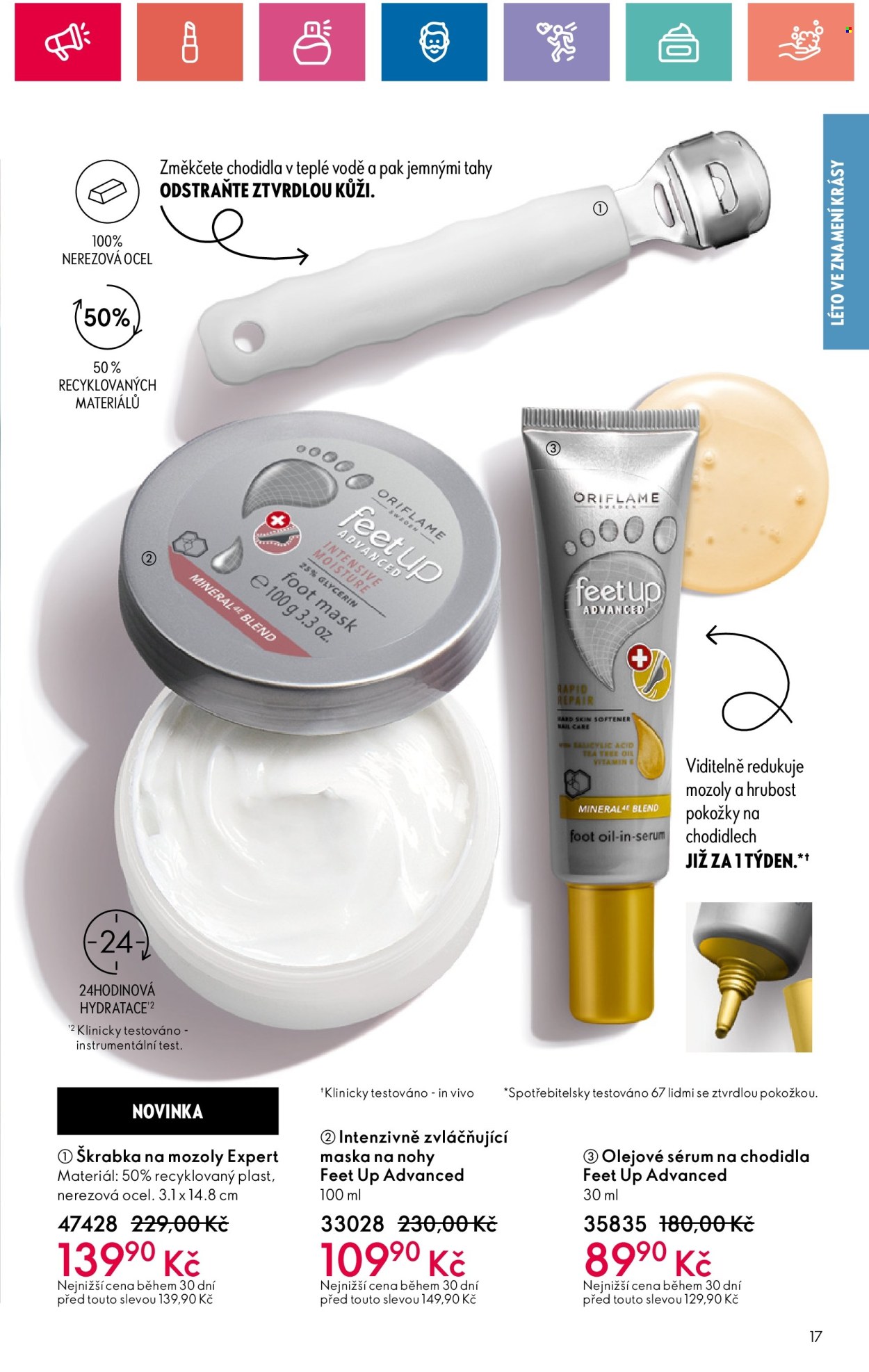 Leták ORIFLAME - 9.7.2024 - 29.7.2024. Strana 17