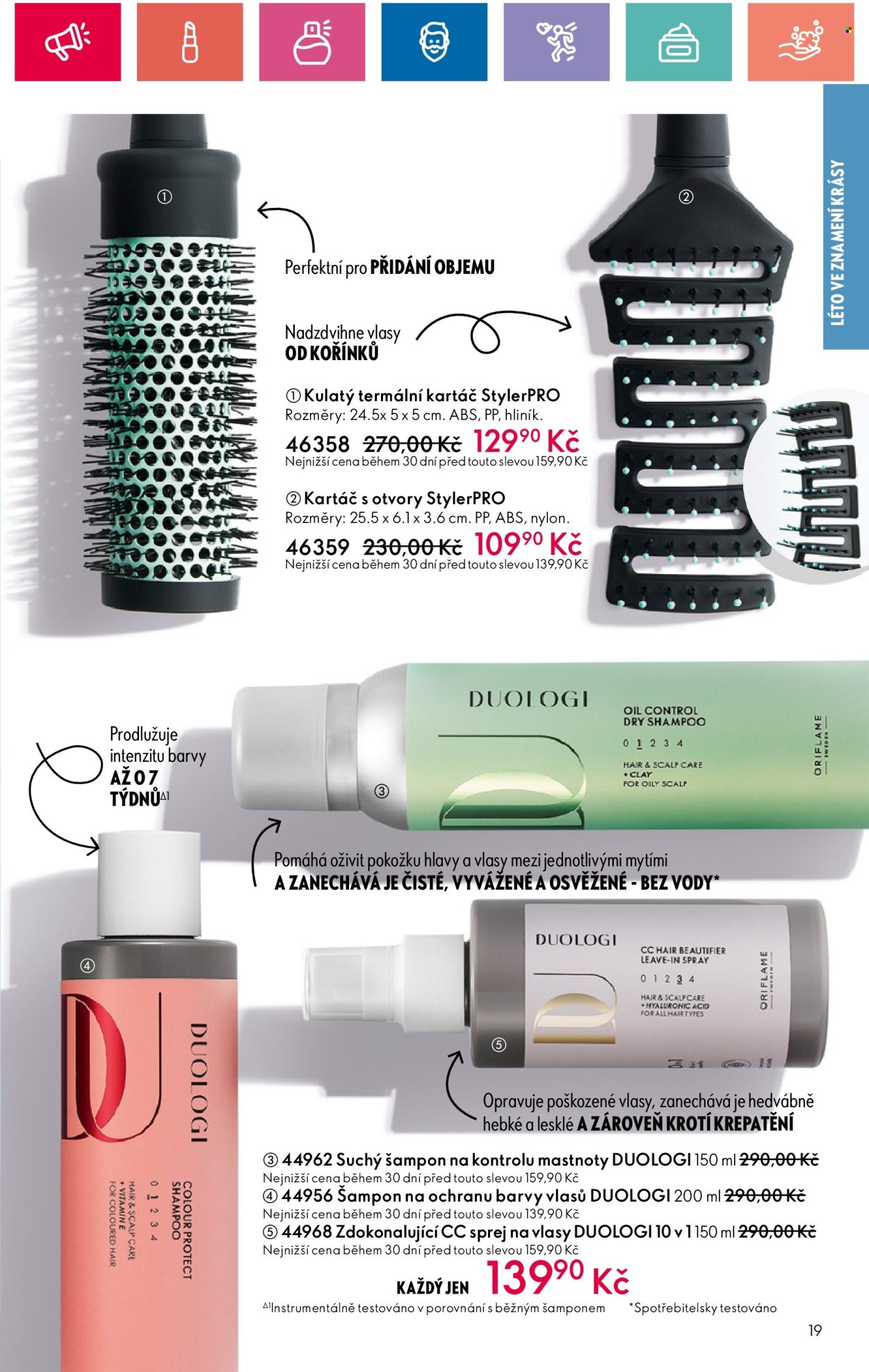 Leták ORIFLAME - 9.7.2024 - 29.7.2024. Strana 19