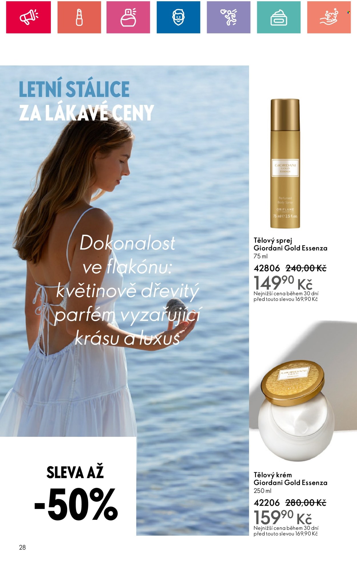 Leták ORIFLAME - 9.7.2024 - 29.7.2024. Strana 28