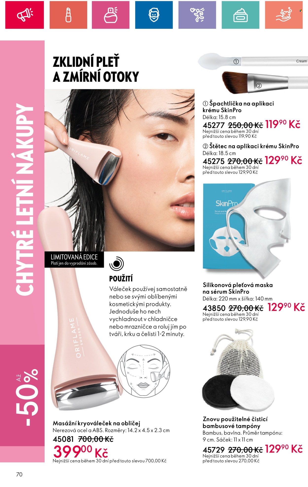 Leták ORIFLAME - 9.7.2024 - 29.7.2024. Strana 70