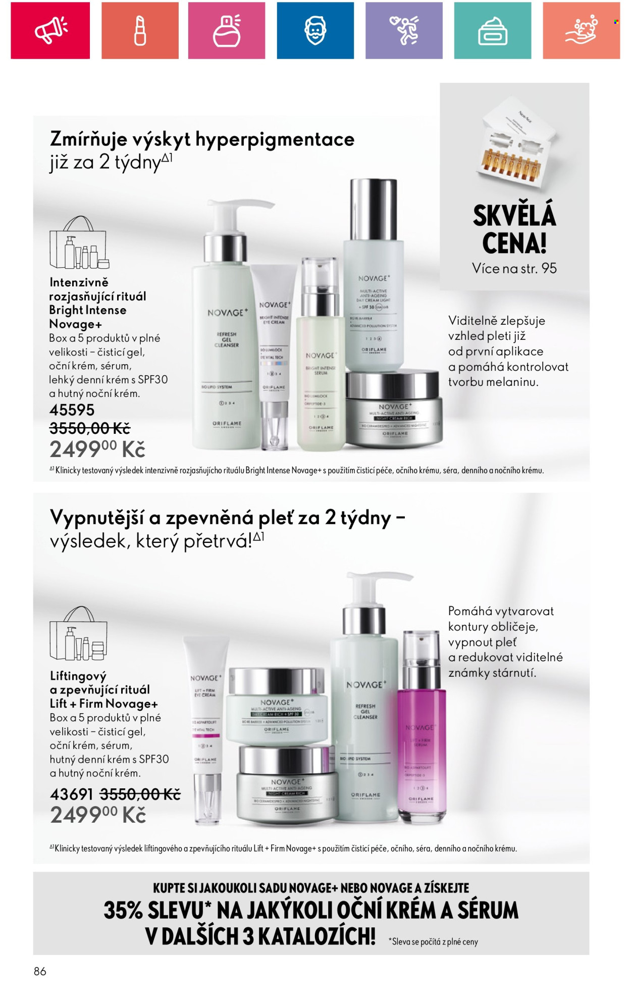 Leták ORIFLAME - 9.7.2024 - 29.7.2024. Strana 86