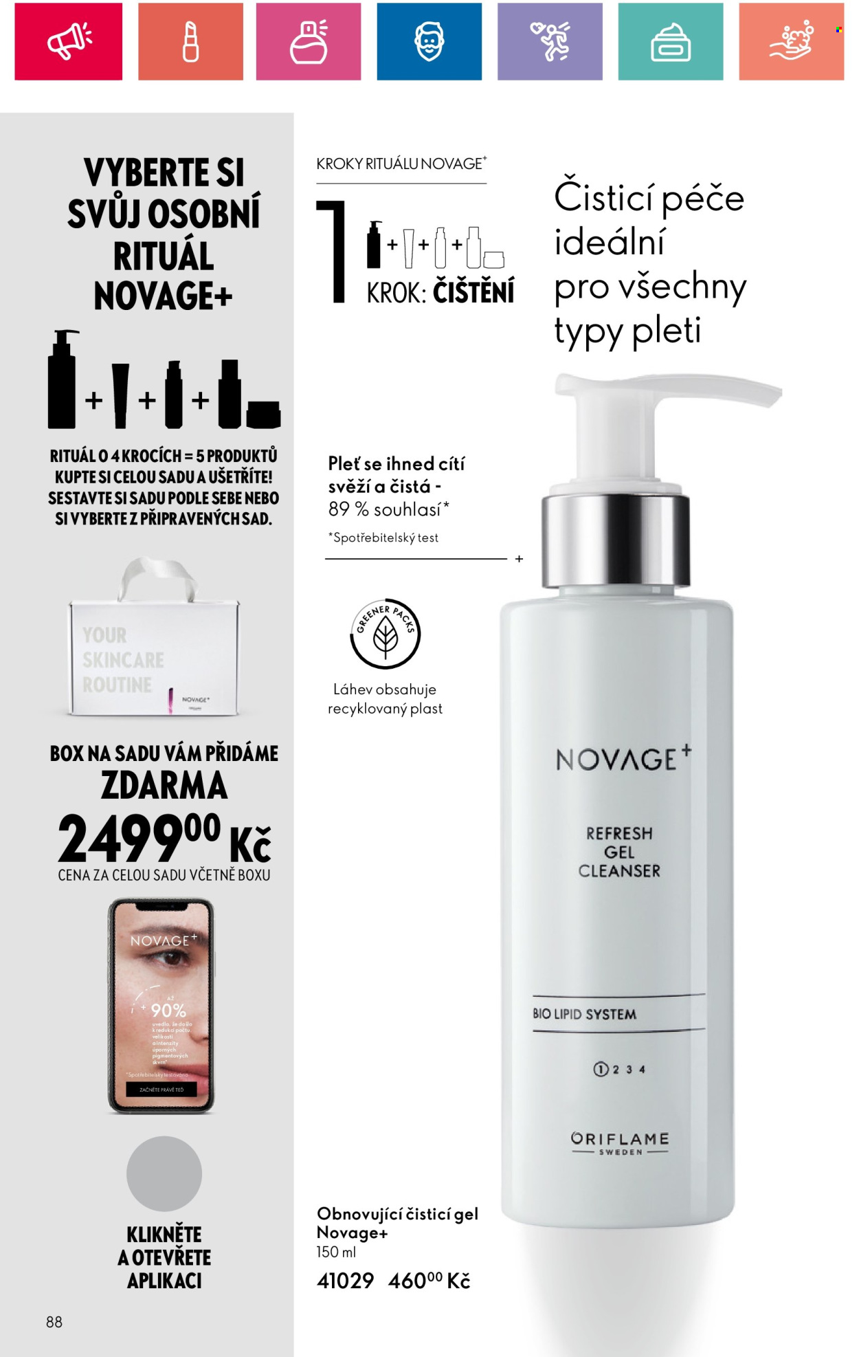 Leták ORIFLAME - 9.7.2024 - 29.7.2024. Strana 88