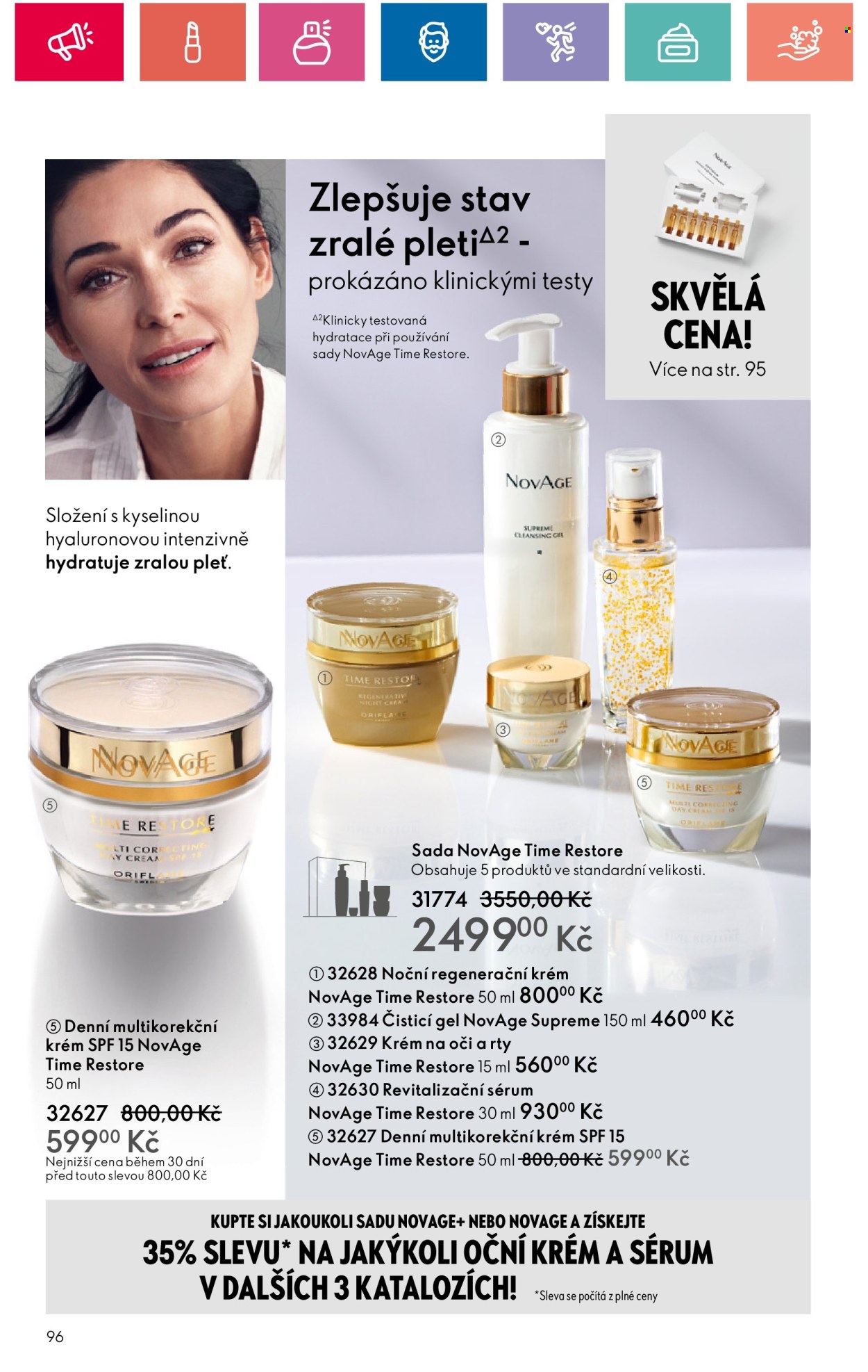 Leták ORIFLAME - 9.7.2024 - 29.7.2024. Strana 96