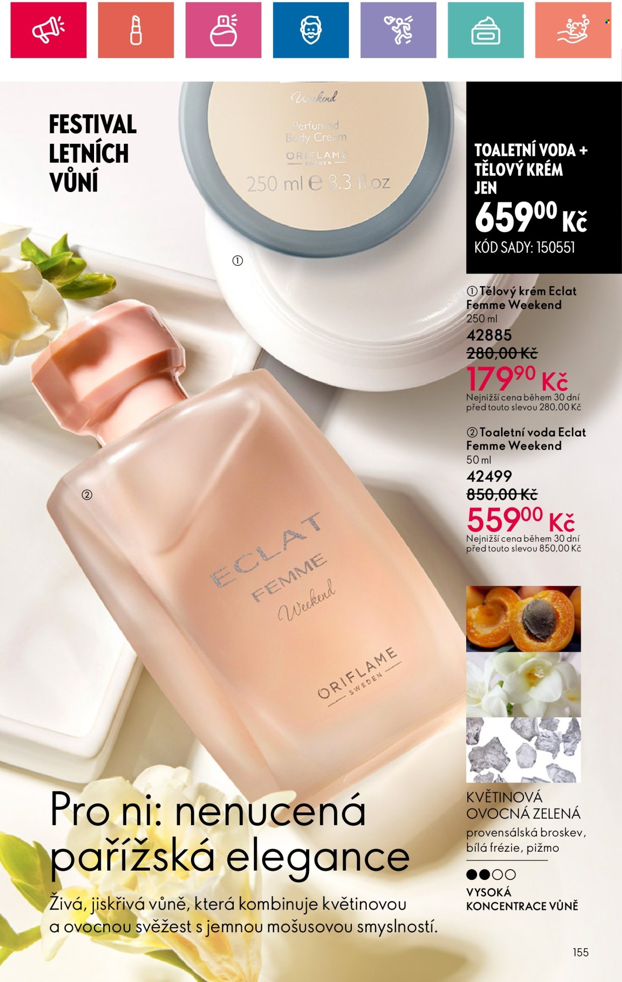 Leták ORIFLAME - 9.7.2024 - 29.7.2024. Strana 155