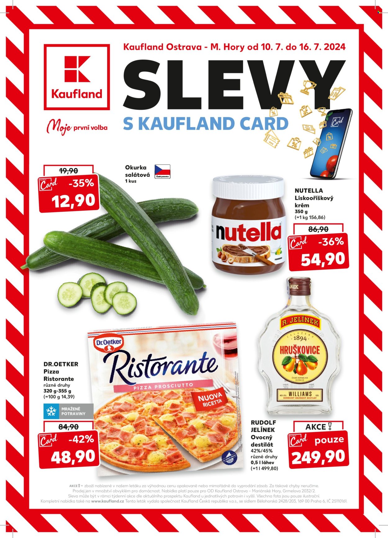 Leták Kaufland - 10.7.2024 - 16.7.2024. Strana 1