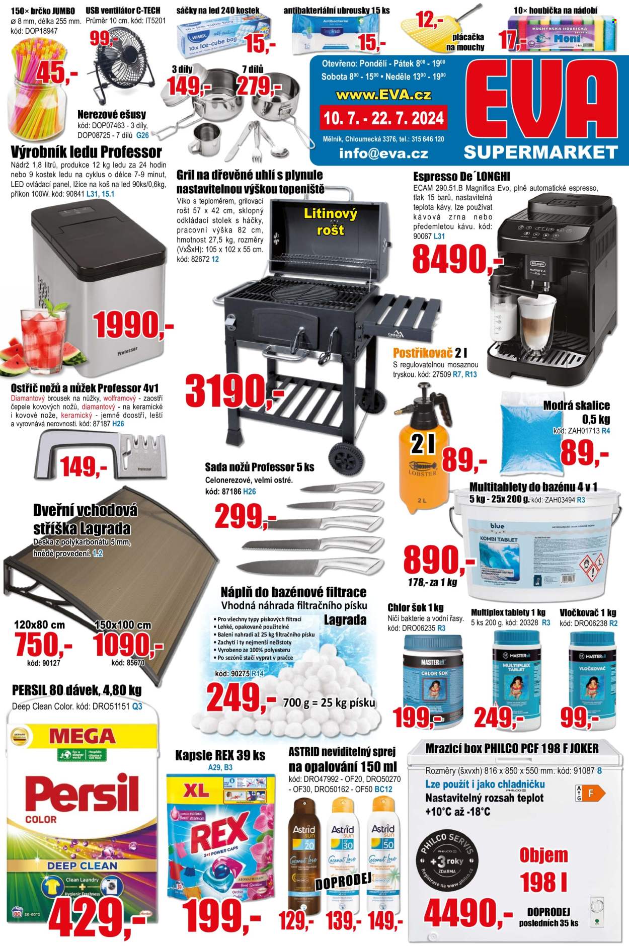 Leták EVA supermarket - 10.7.2024 - 22.7.2024. Strana 1