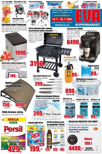Leták EVA supermarket - 10.7.2024 - 22.7.2024.